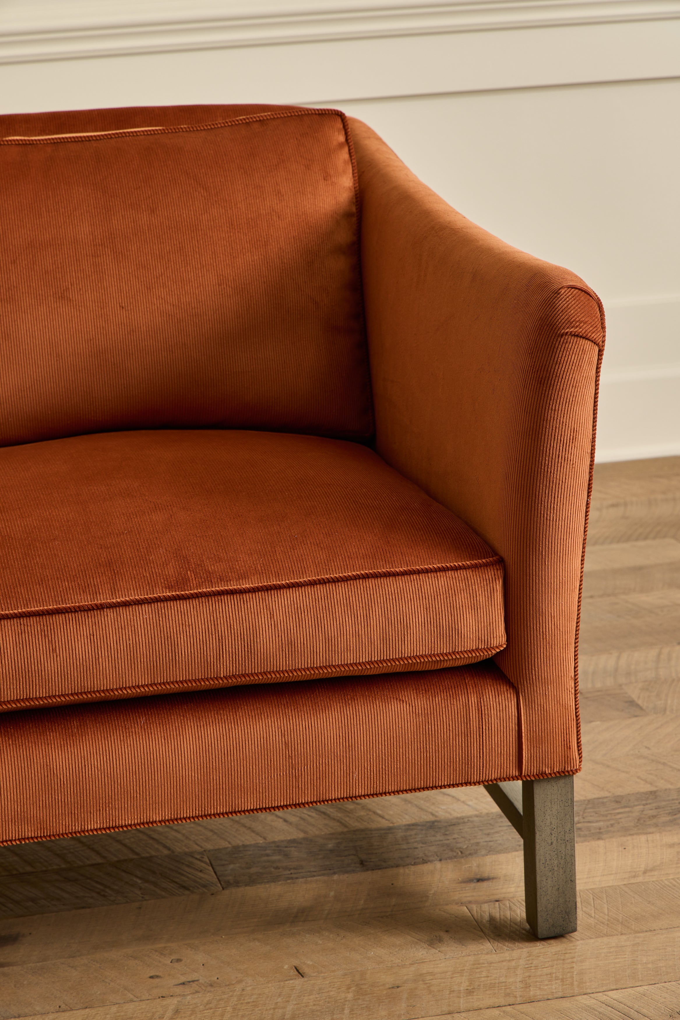 Fustian Corduroy in Amber