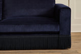 Fustian Corduroy in Navy