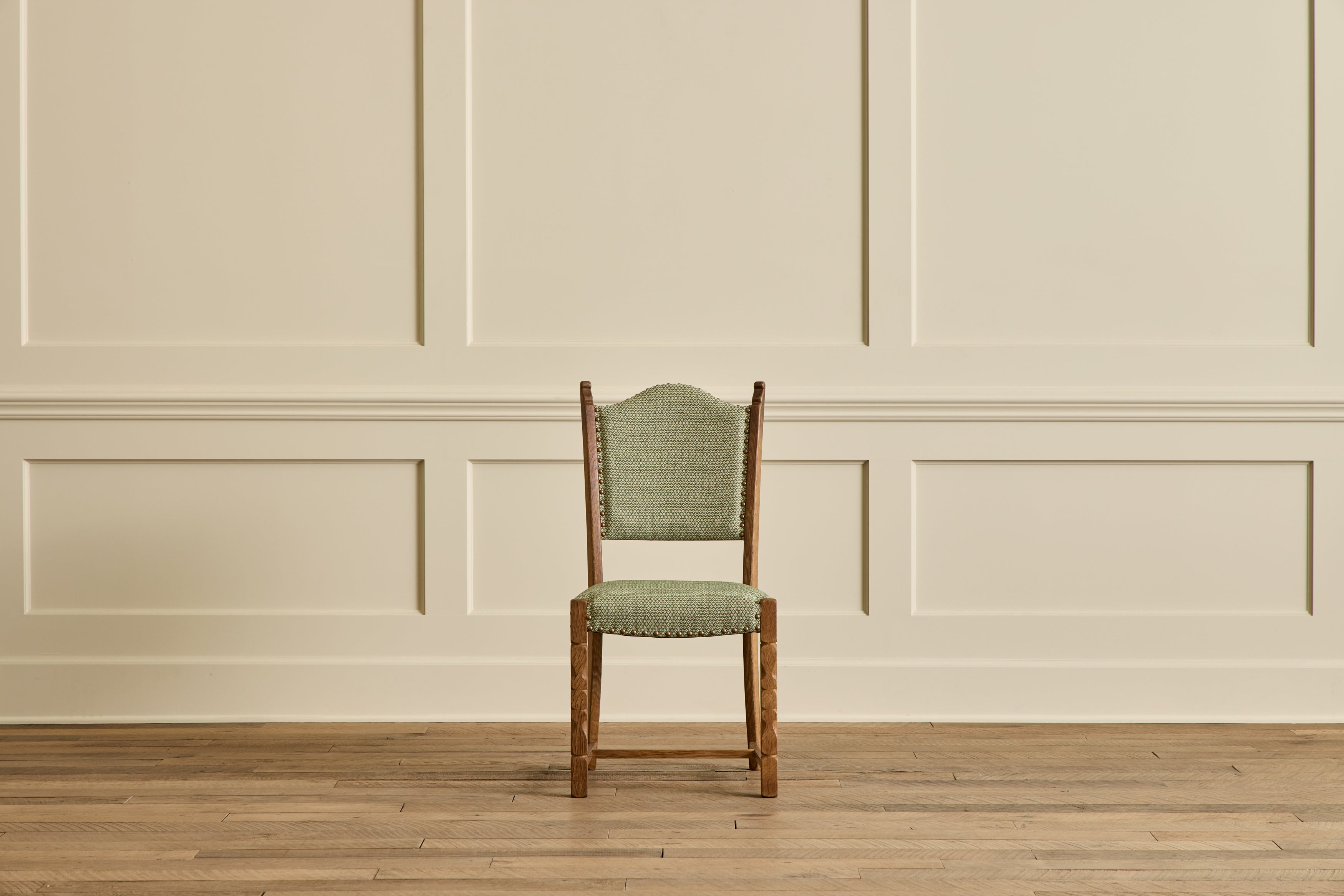 Set of 6 Kjaernulf Curved Back Chairs