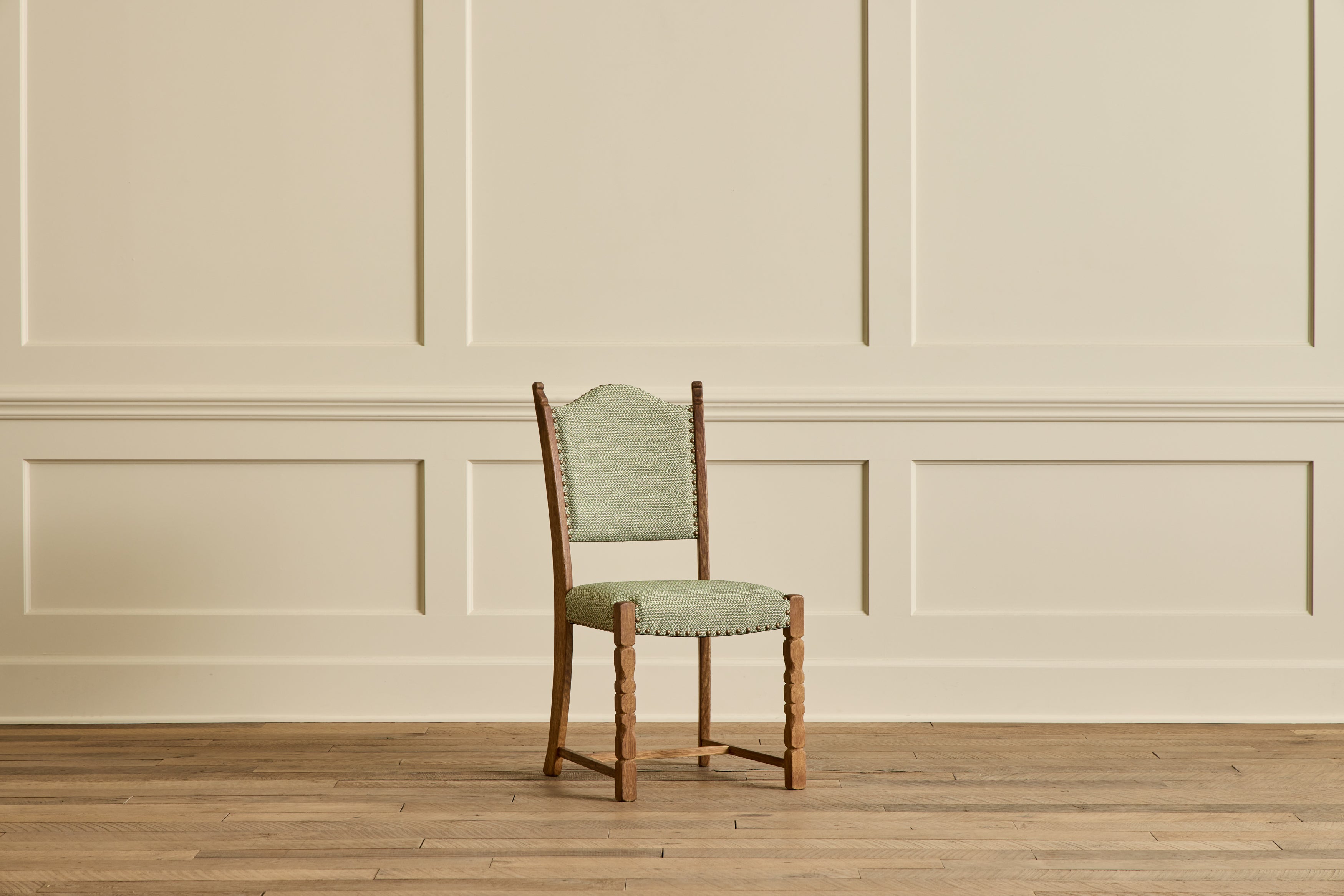 Set of 6 Kjaernulf Curved Back Chairs