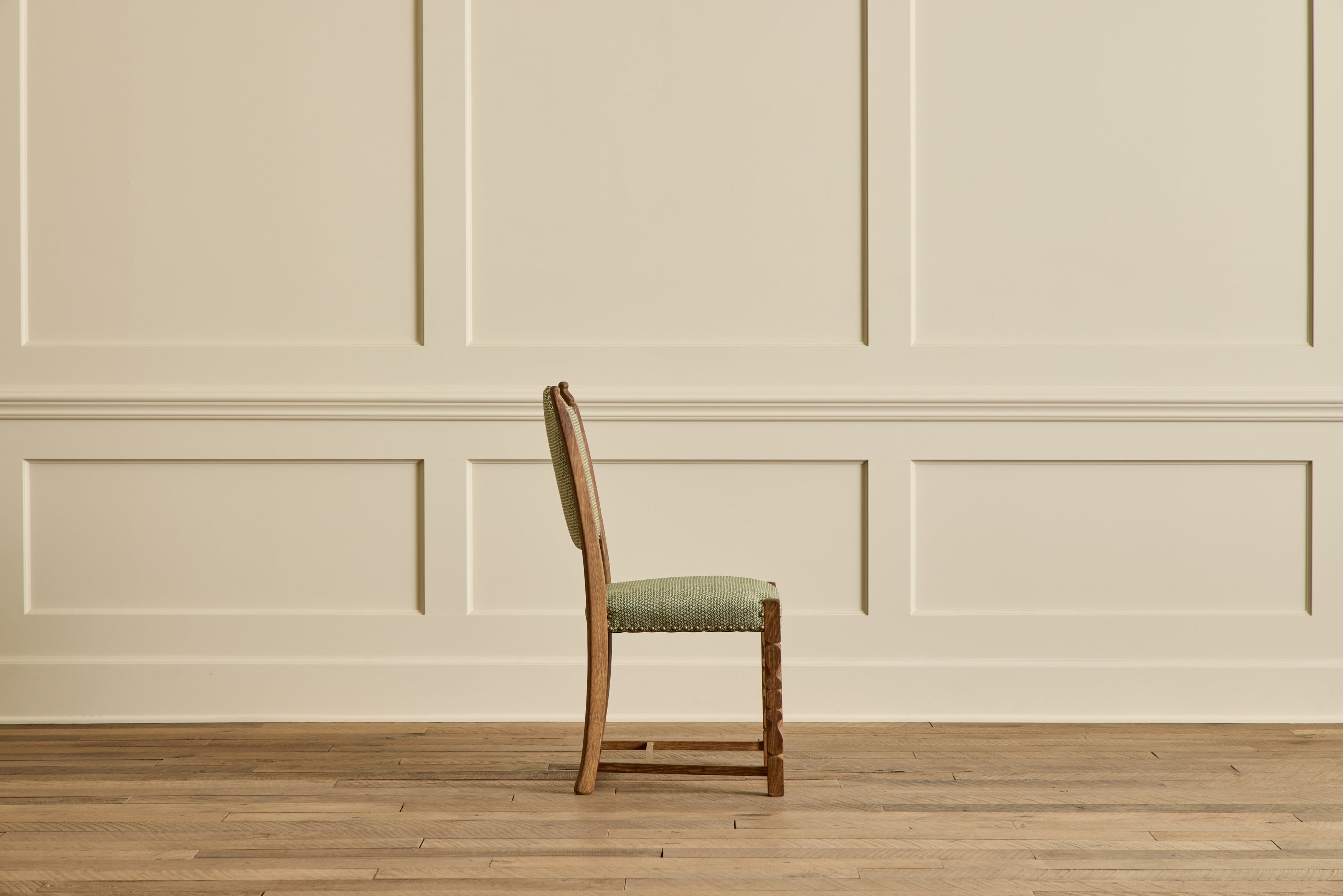Set of 6 Kjaernulf Curved Back Chairs