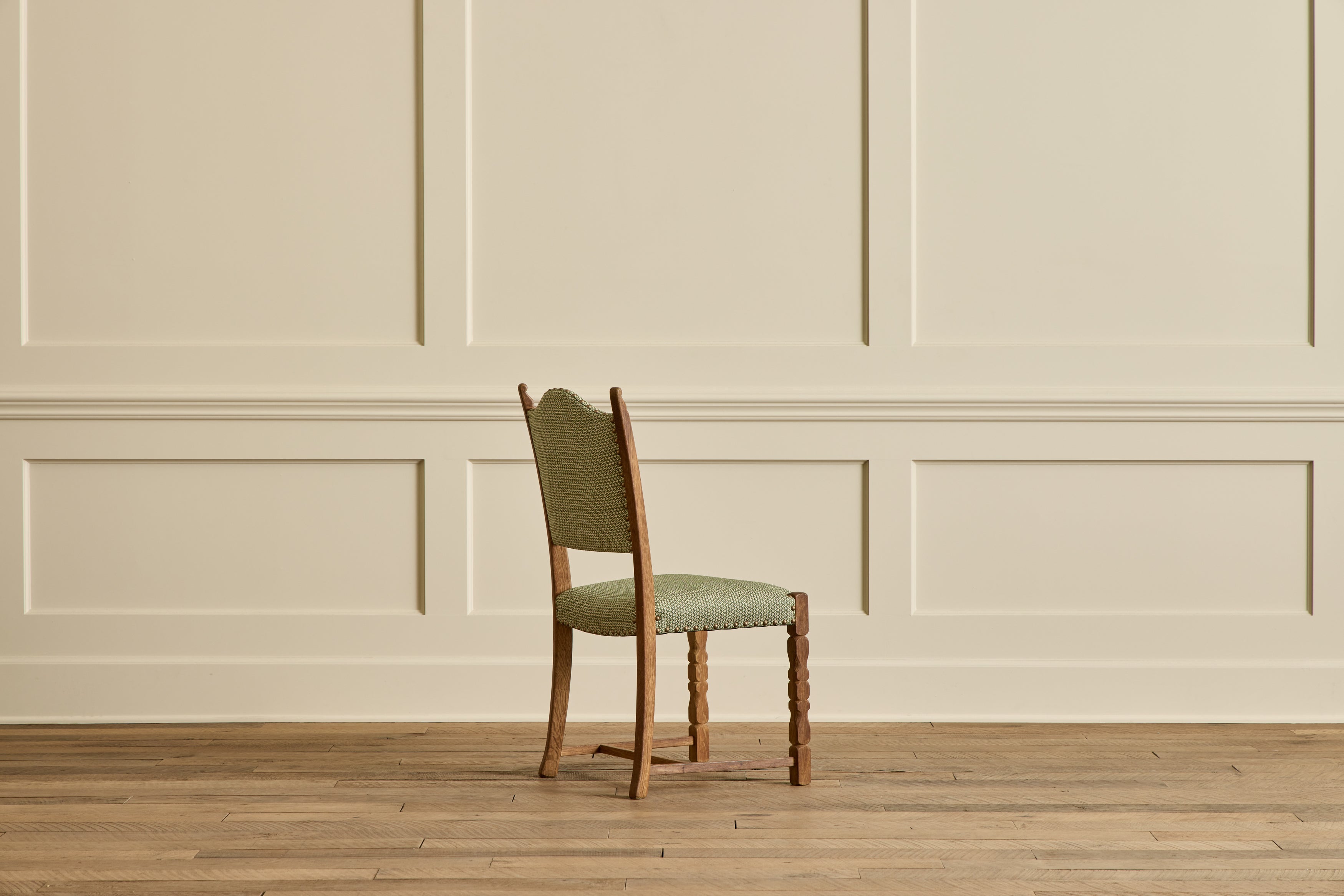 Set of 6 Kjaernulf Curved Back Chairs