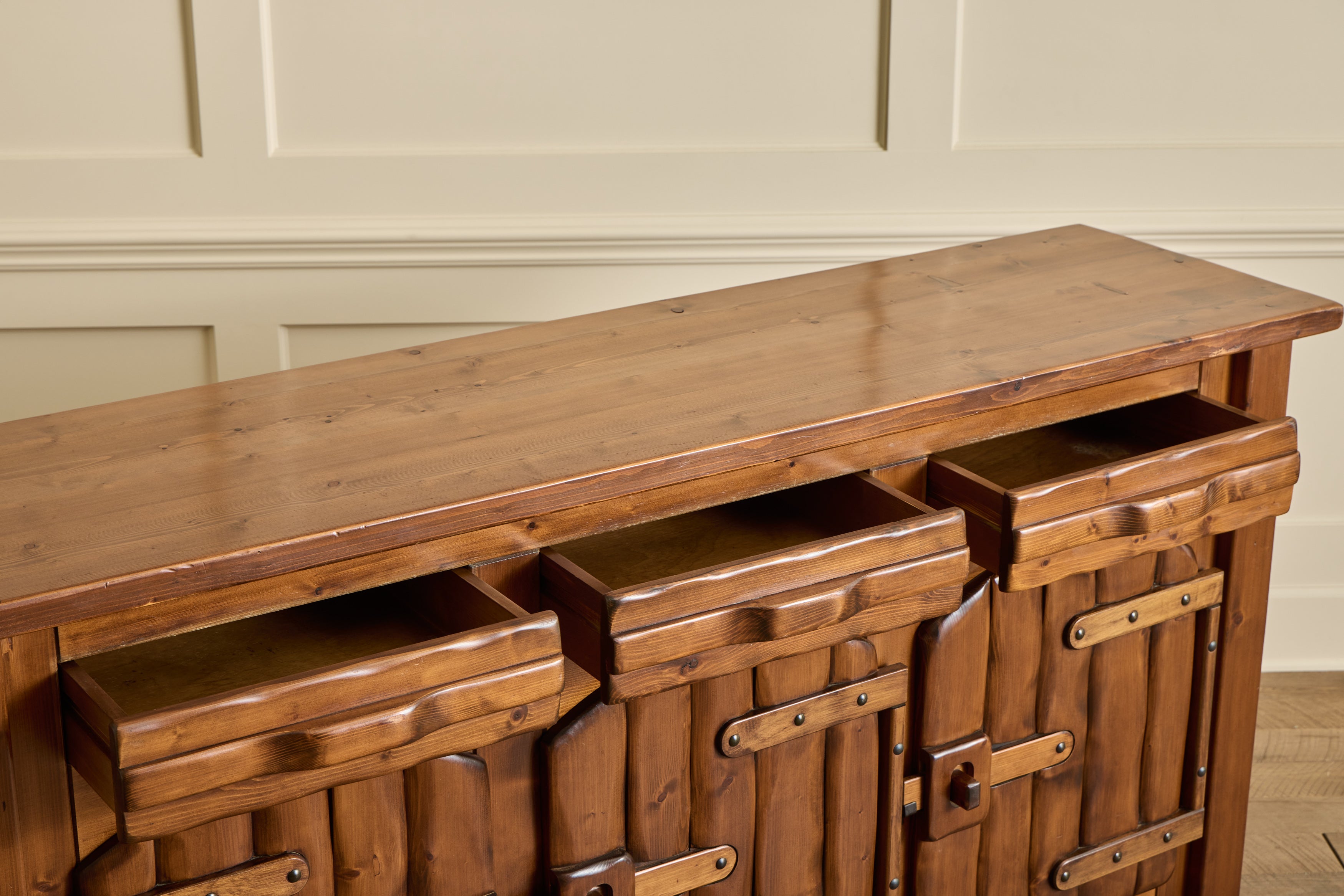 French Brutalist Sideboard