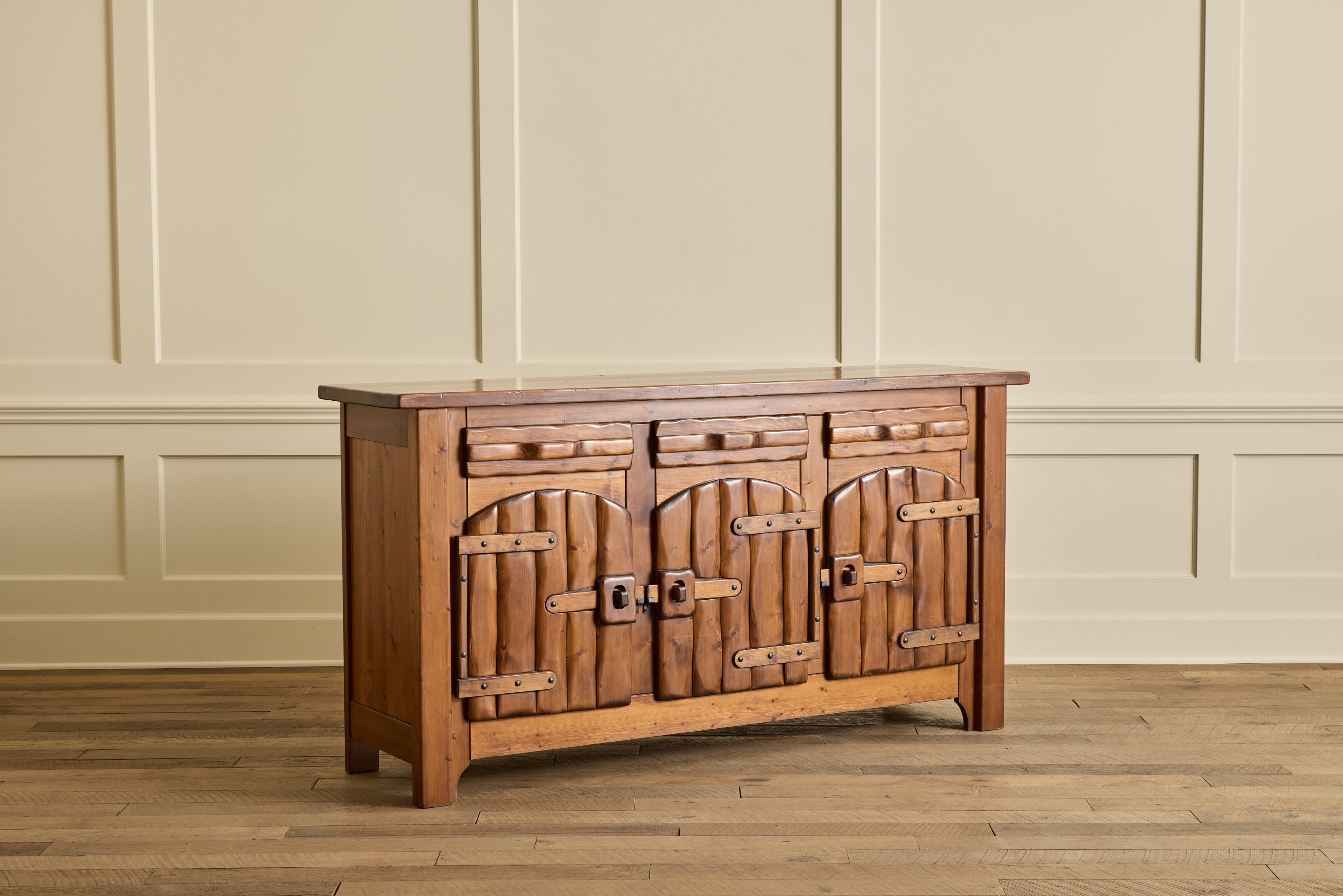 French Brutalist Sideboard