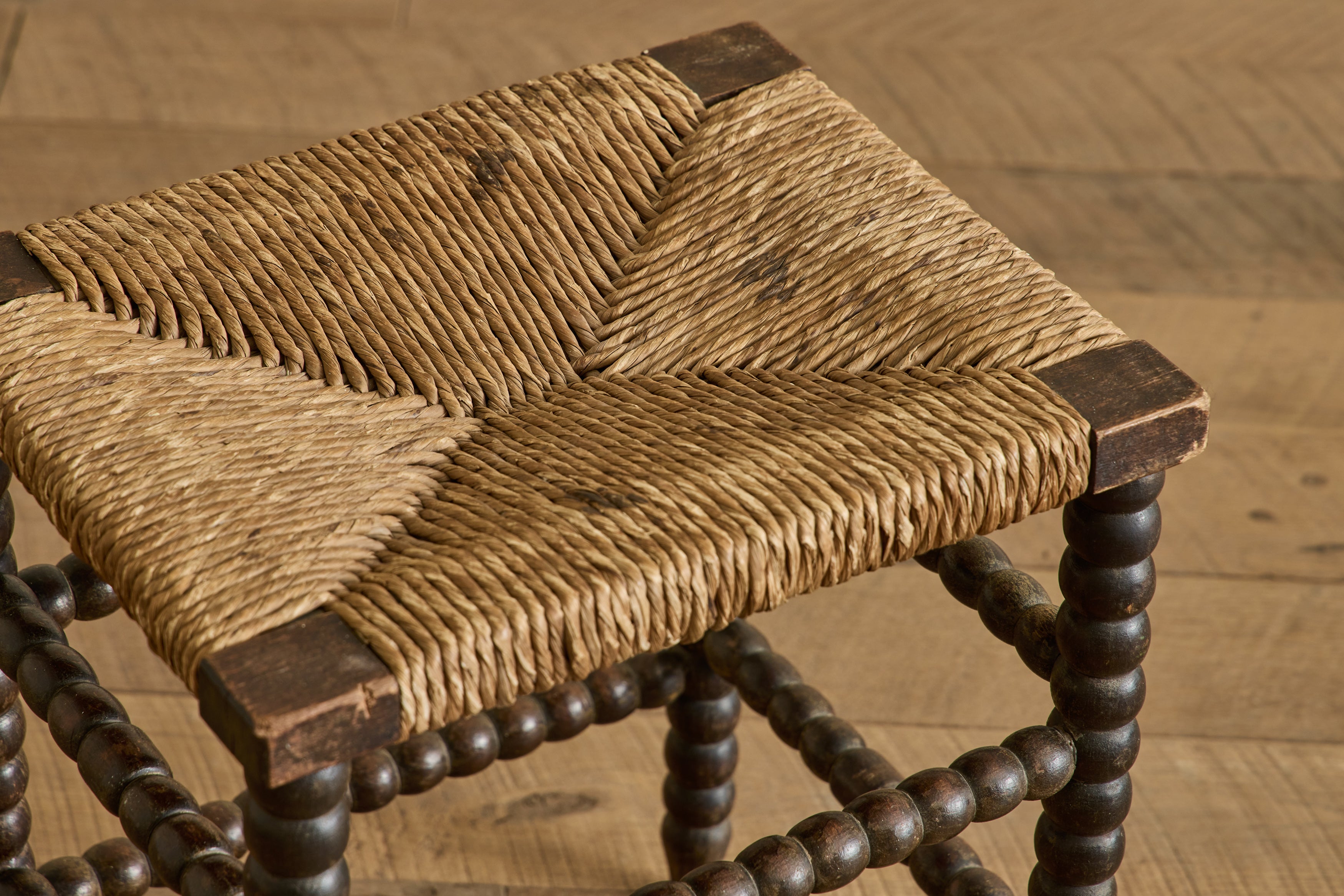 Dudouyt Rush Stool No. 2