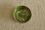 Green Marbled Ceramic Bowl