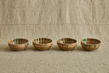 Orange Marbled Ceramic Bowl