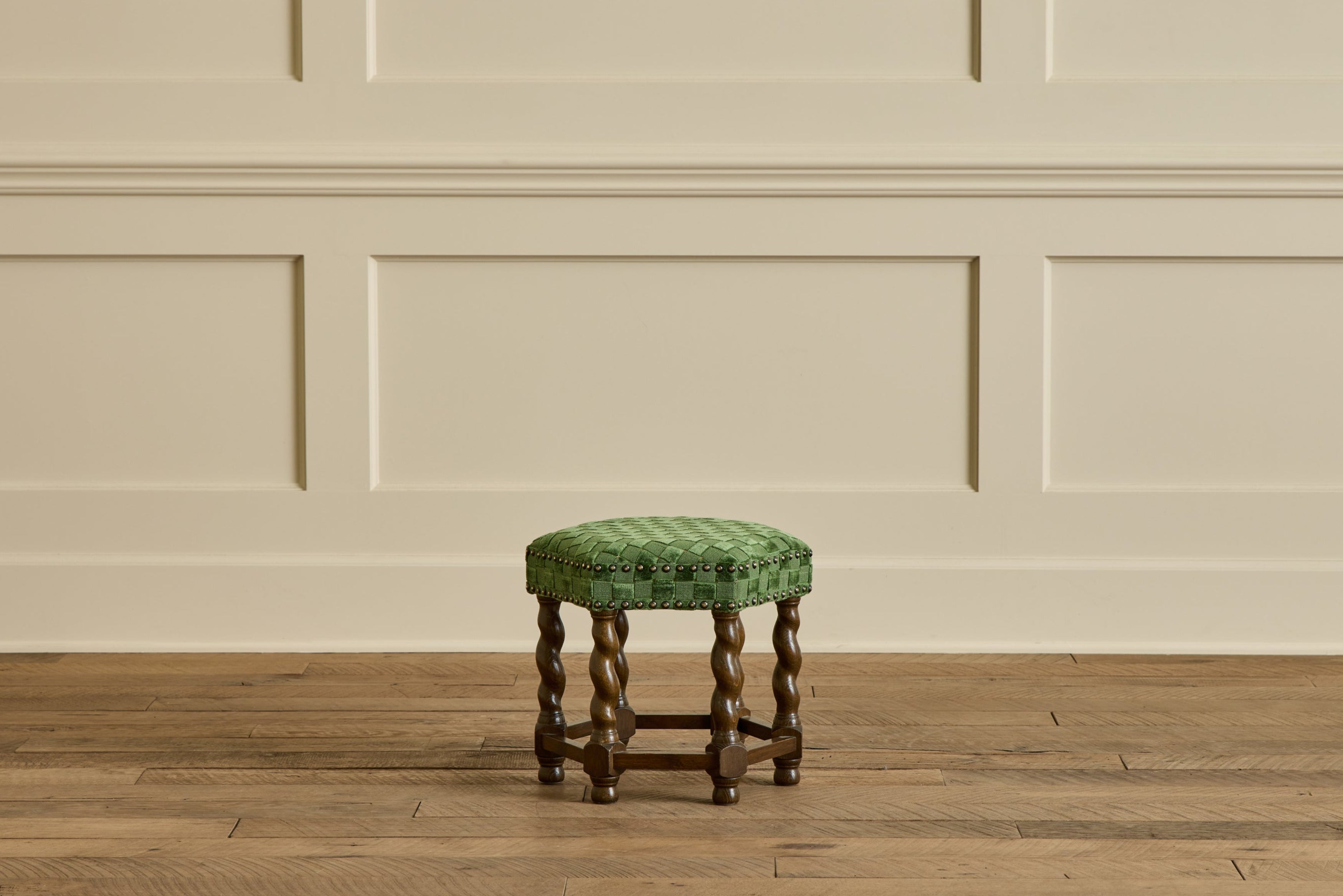 Danish Turned Leg Stool