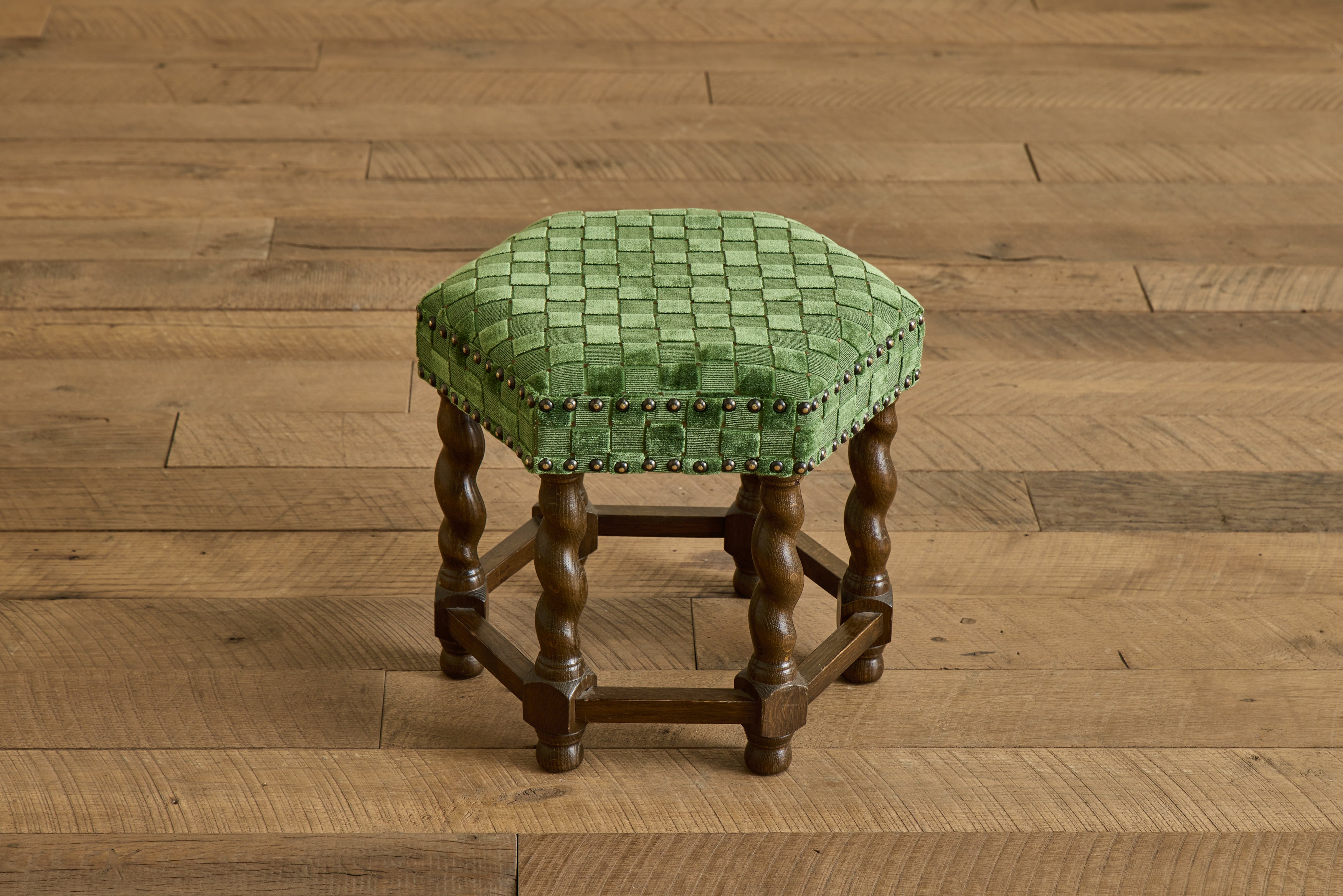 Danish Turned Leg Stool