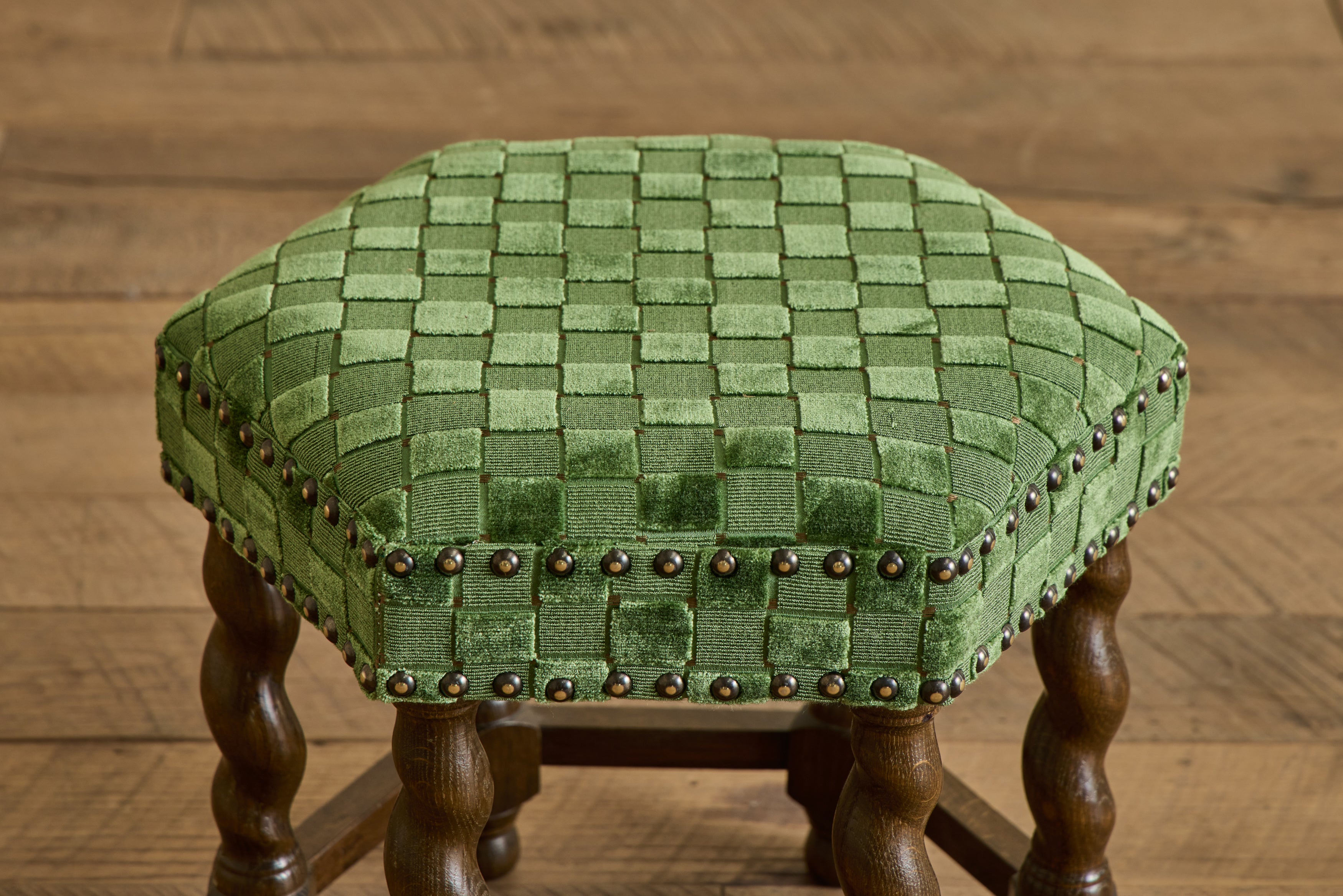 Danish Turned Leg Stool