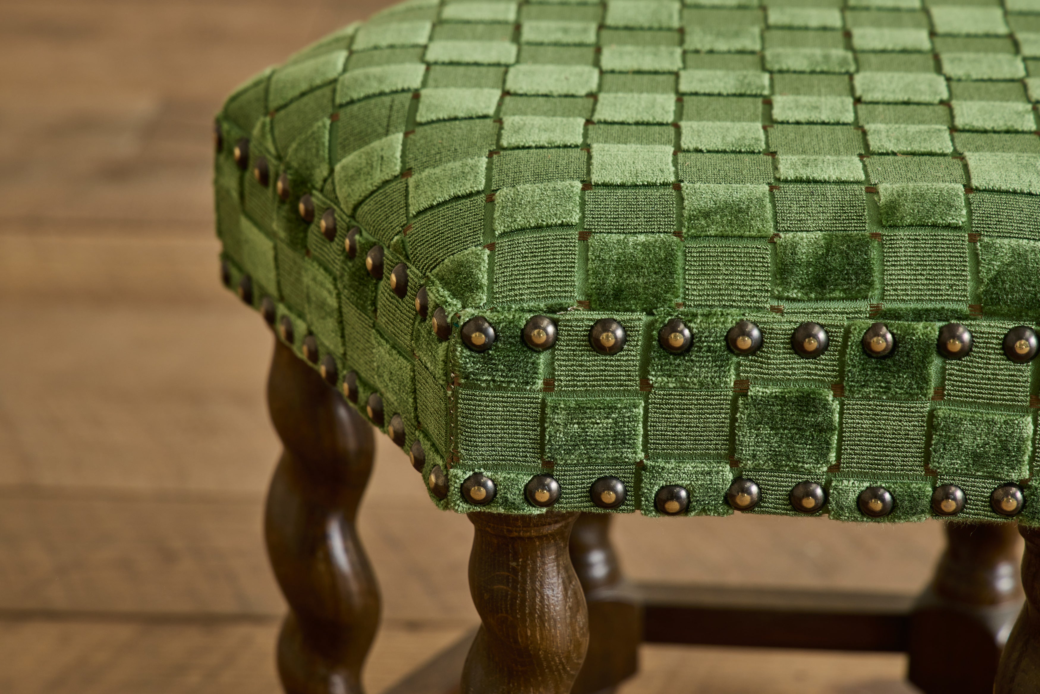 Danish Turned Leg Stool