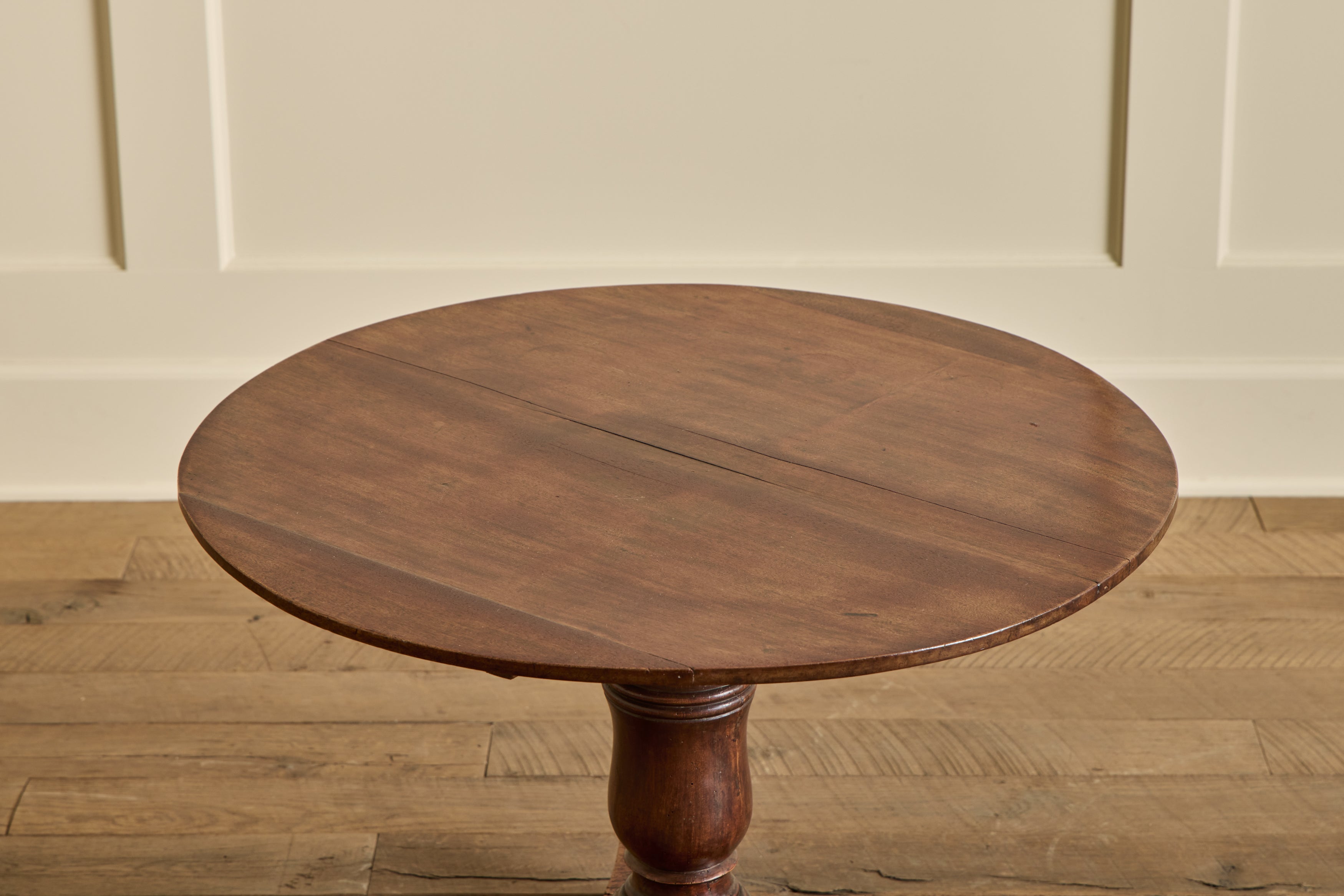 French Pedestal Side Table