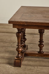 Walnut Wood Extension Table
