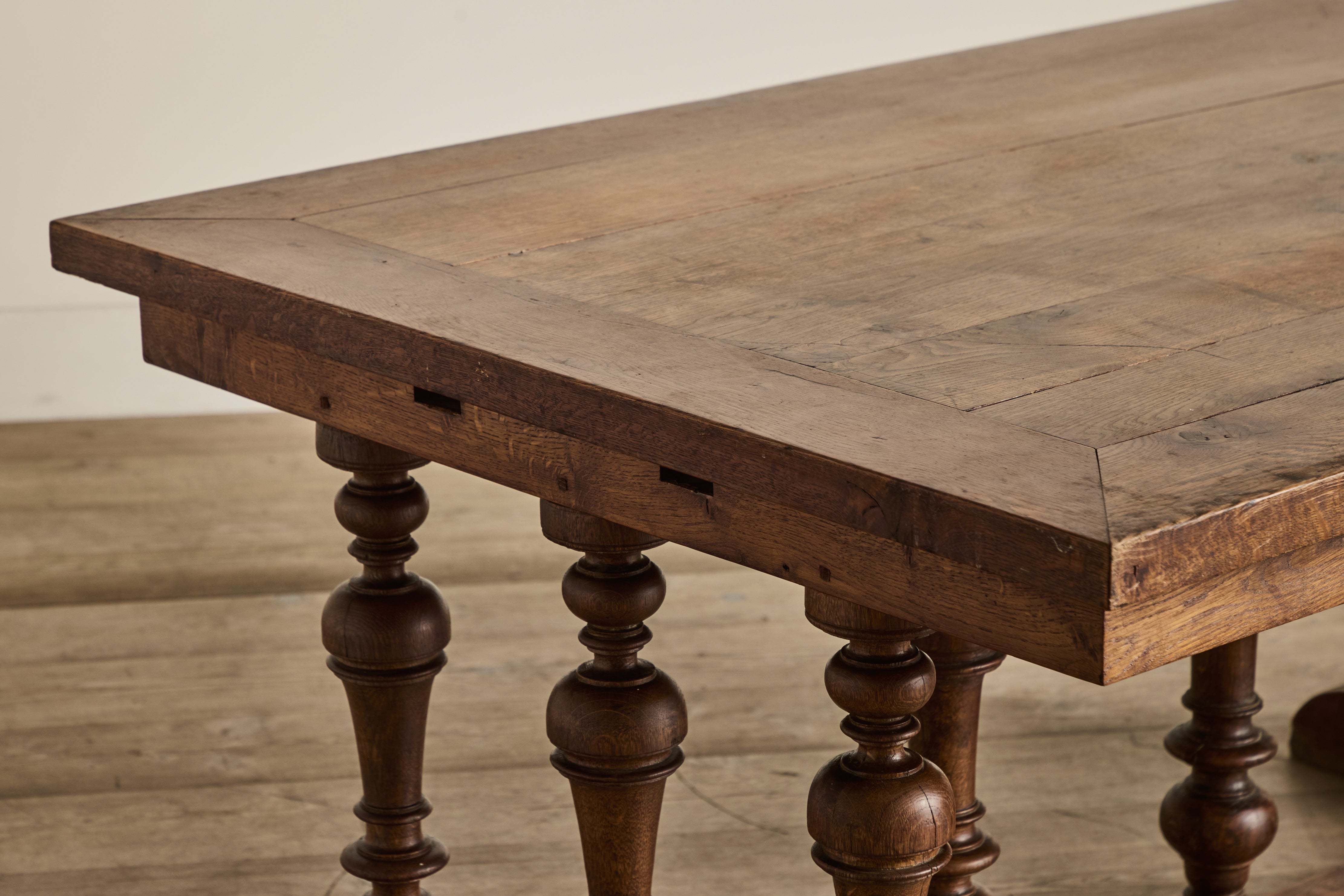 Walnut Wood Extension Table