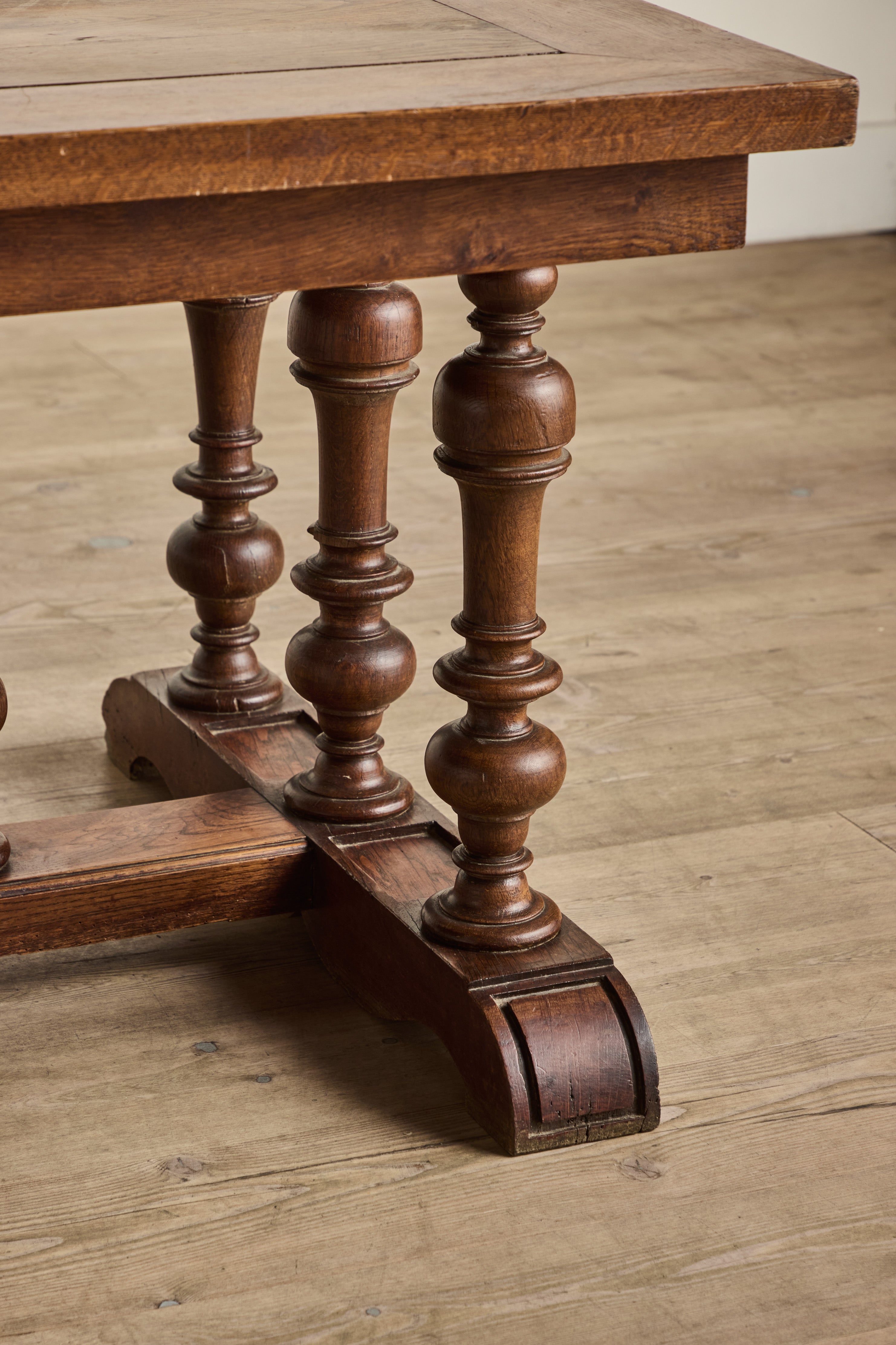 Walnut Wood Extension Table