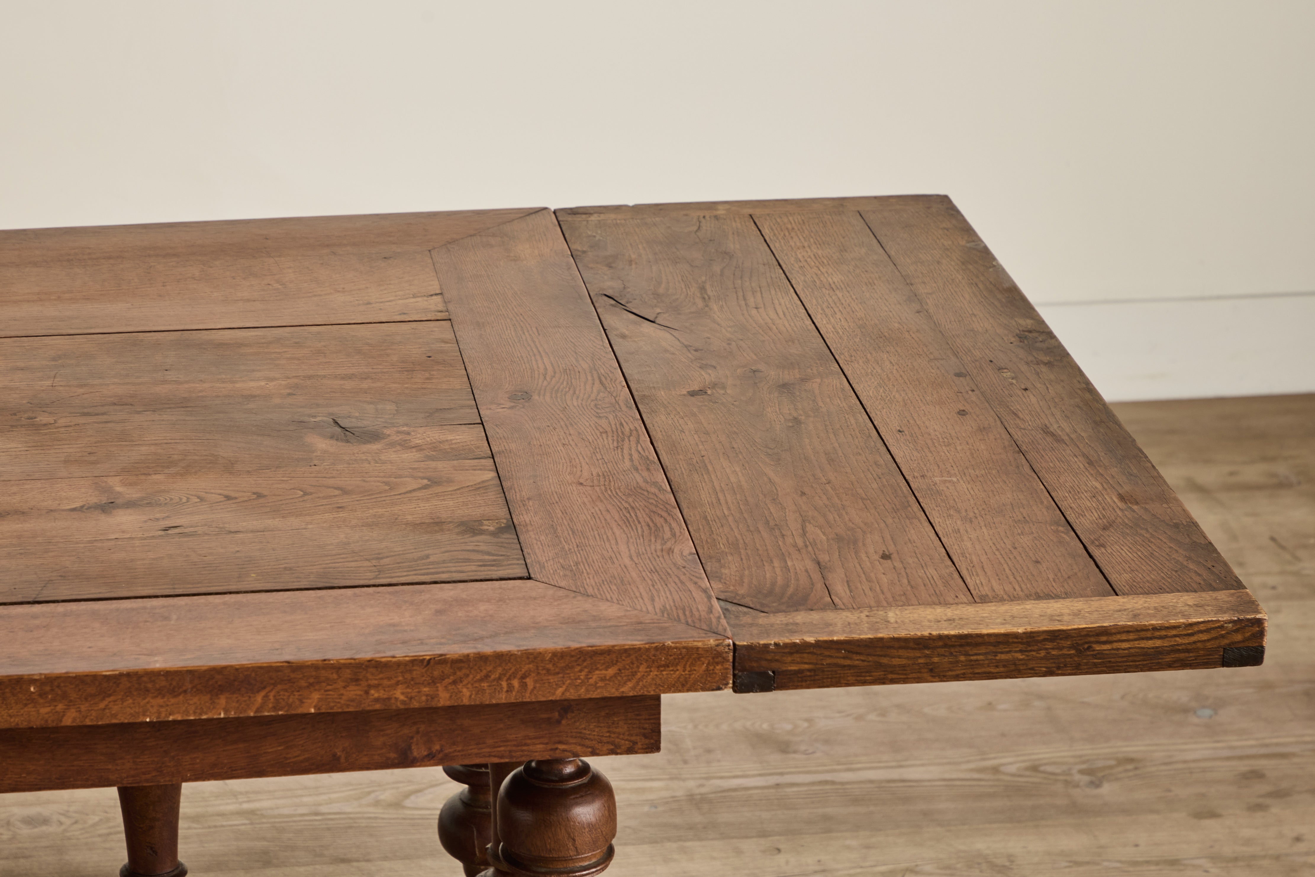 Walnut Wood Extension Table