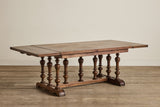 Walnut Wood Extension Table