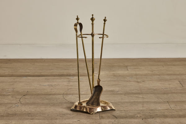 Brass Fire Tool Set