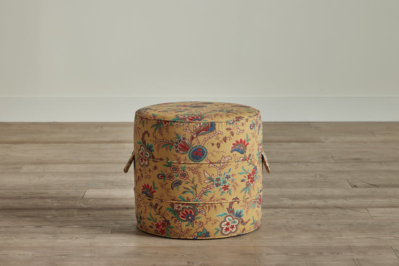 Nickey Kehoe 17" Round Hassock - In Stock (NYC)