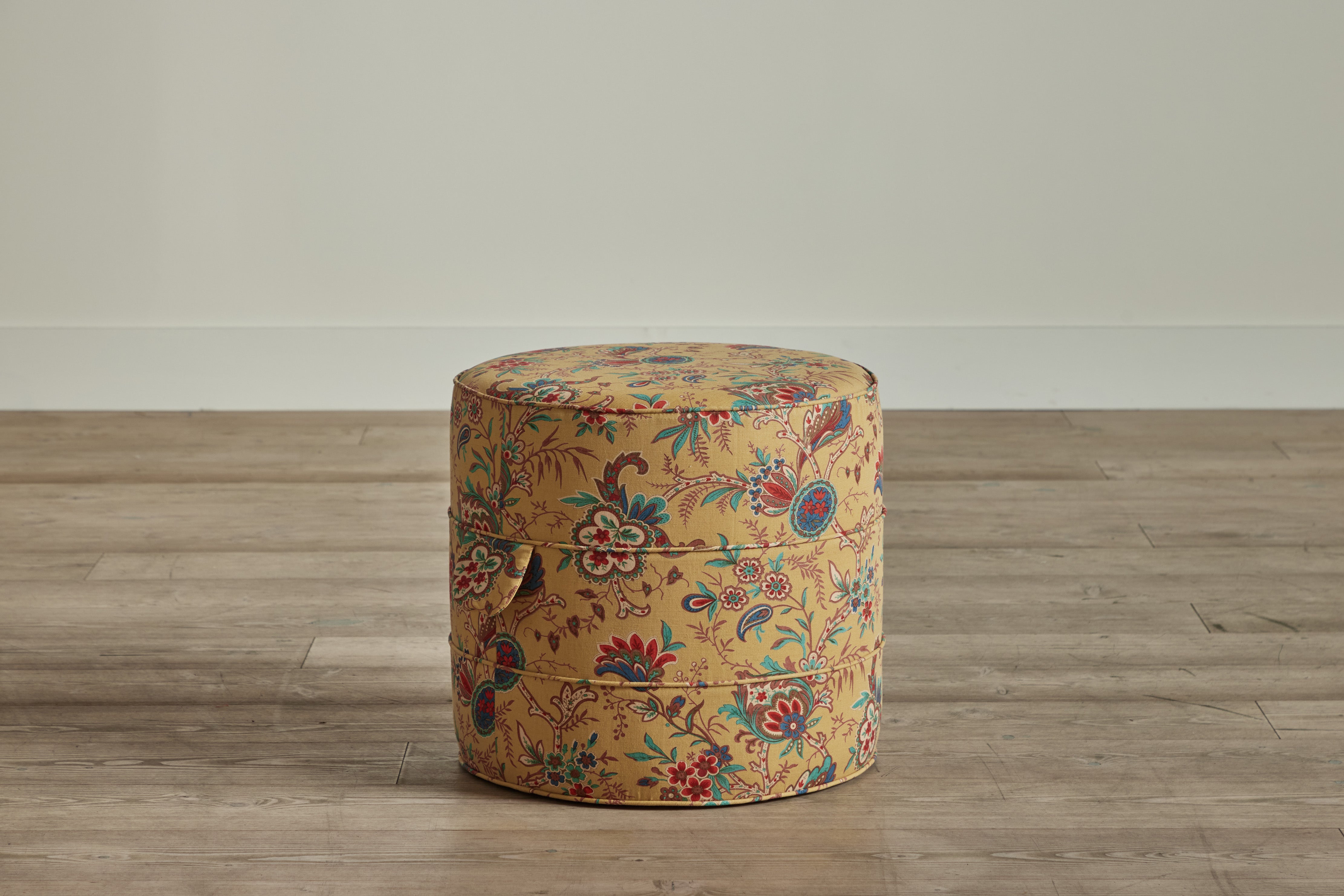 Nickey Kehoe 17" Round Hassock - In Stock (NYC)