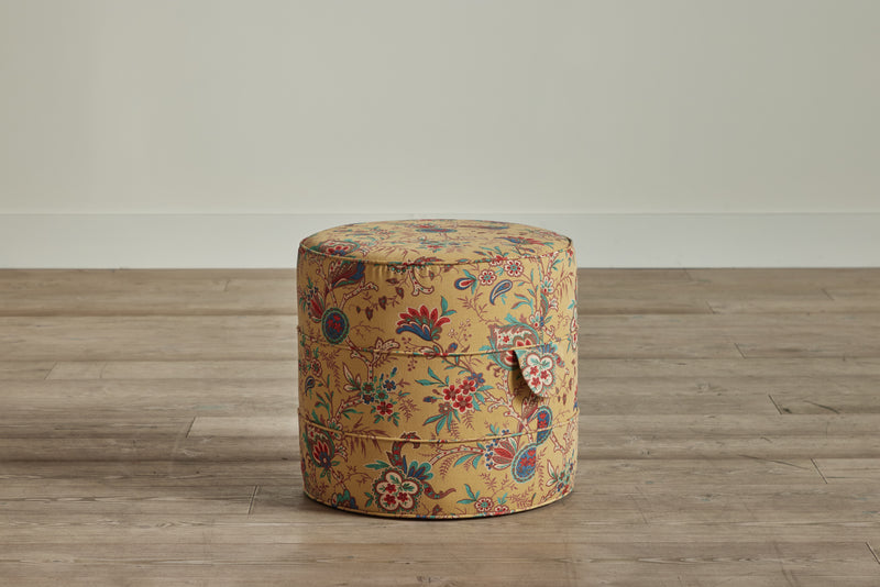 Nickey Kehoe 17" Round Hassock - In Stock (NYC)