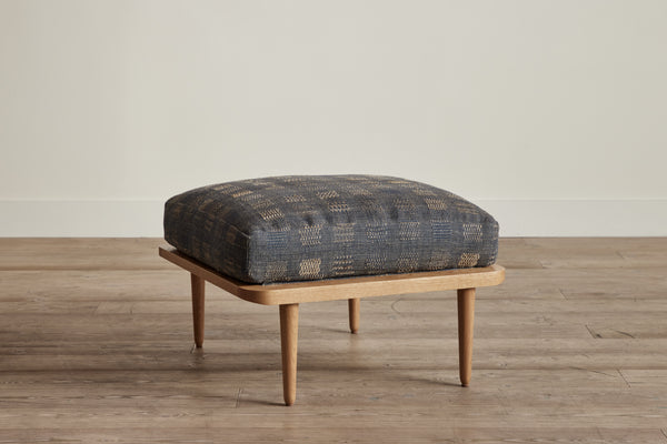 Spindle Back Ottoman