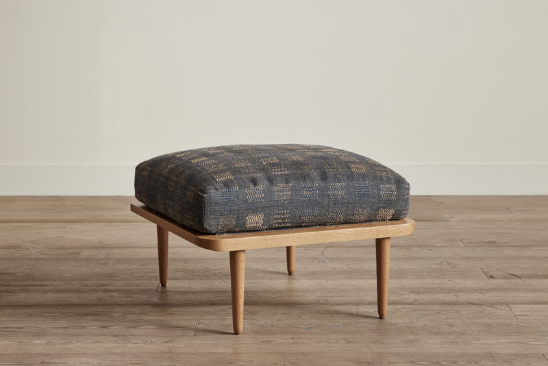 Spindle Back Ottoman
