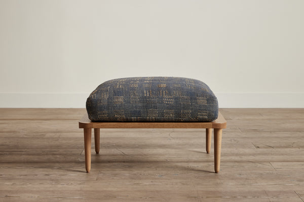 Spindle Back Ottoman