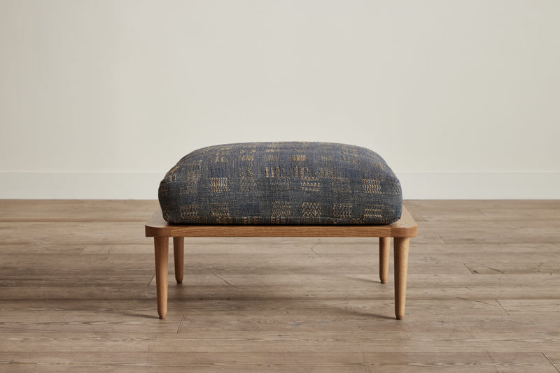 Spindle Back Ottoman