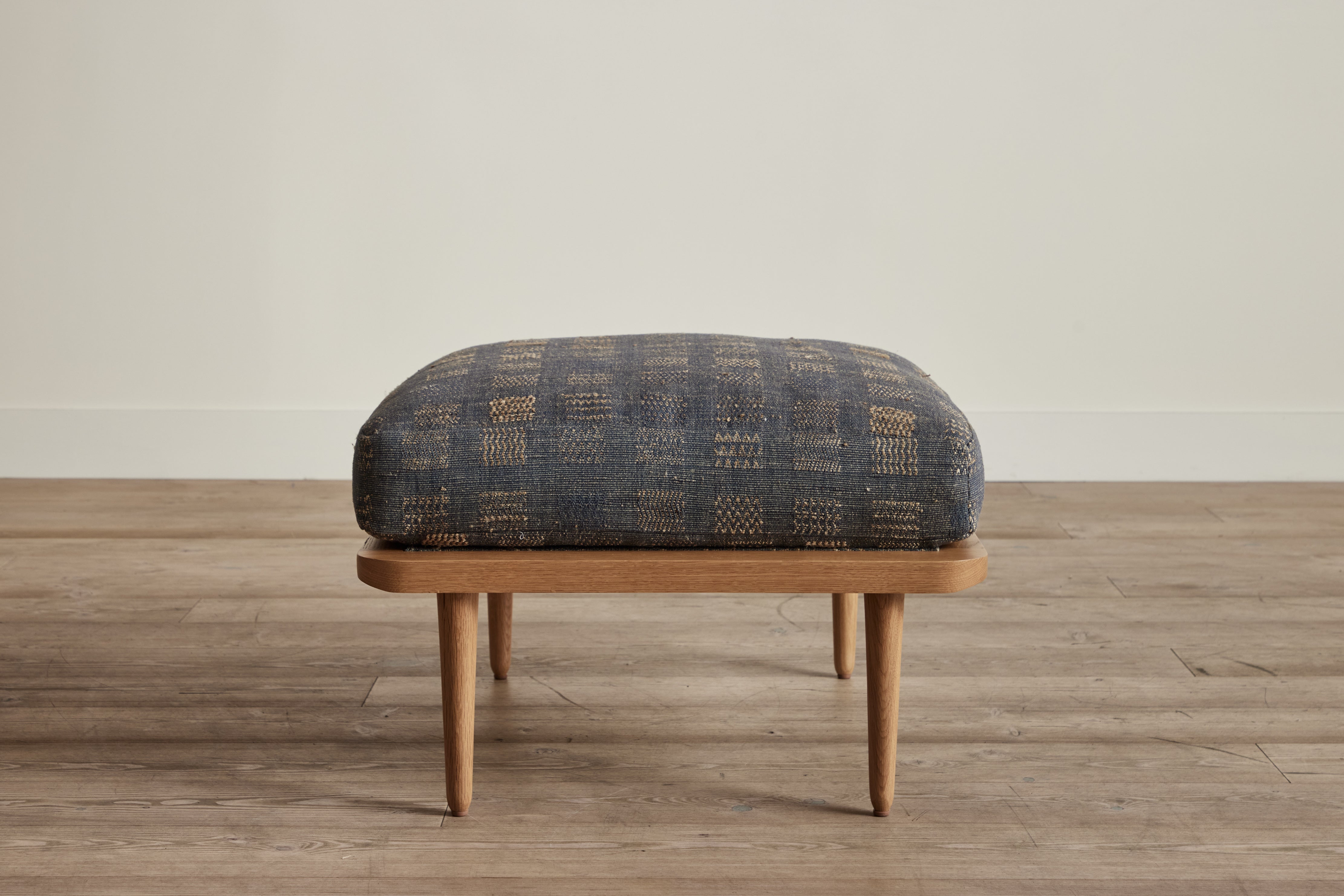 Spindle Back Ottoman