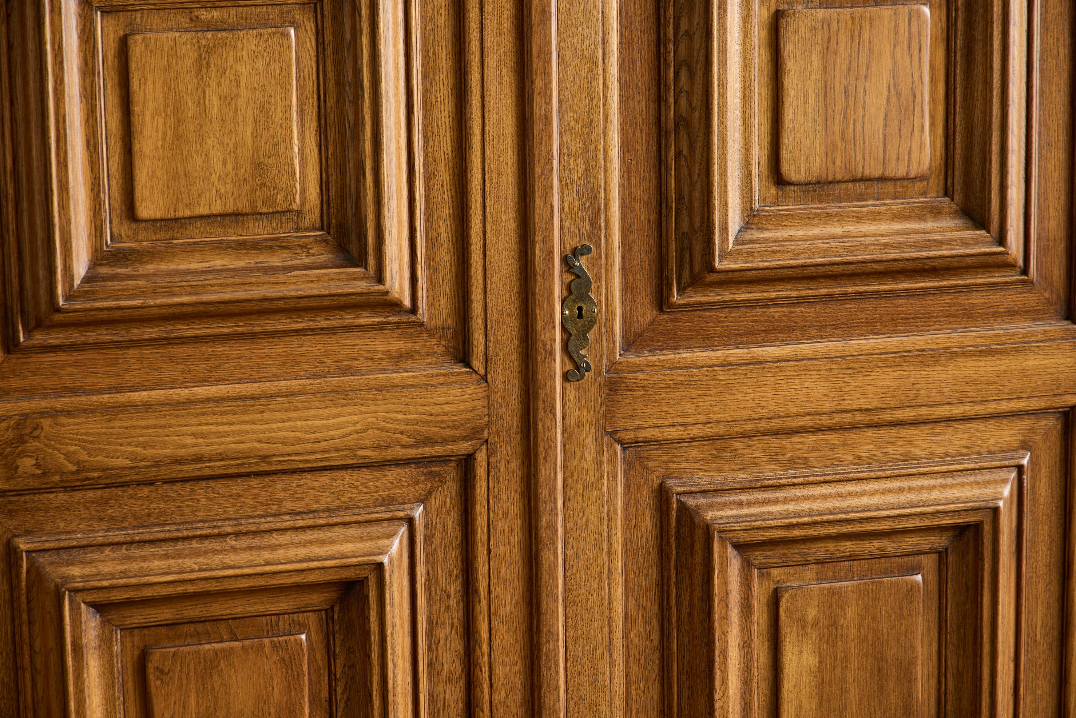French Oak Cabinet