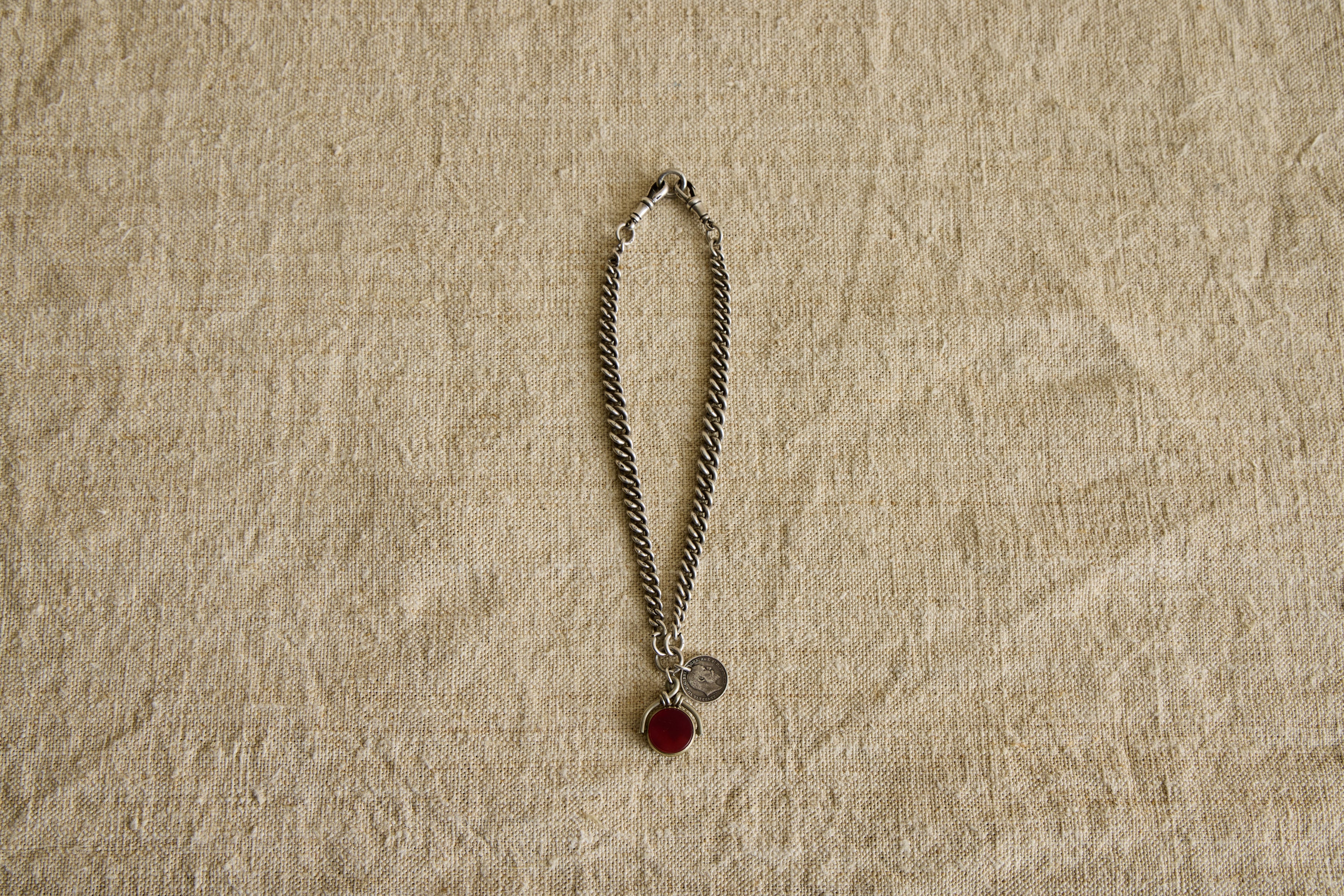 Dual Sided Carnelian Necklace