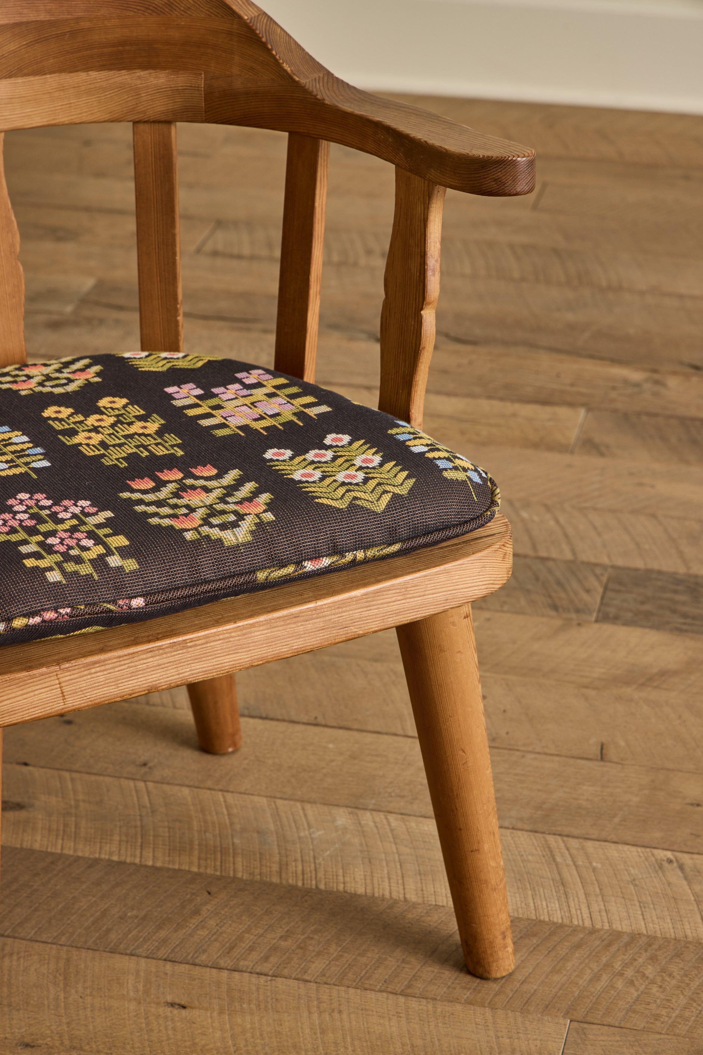 Pair of Krogenas Pine Armchairs