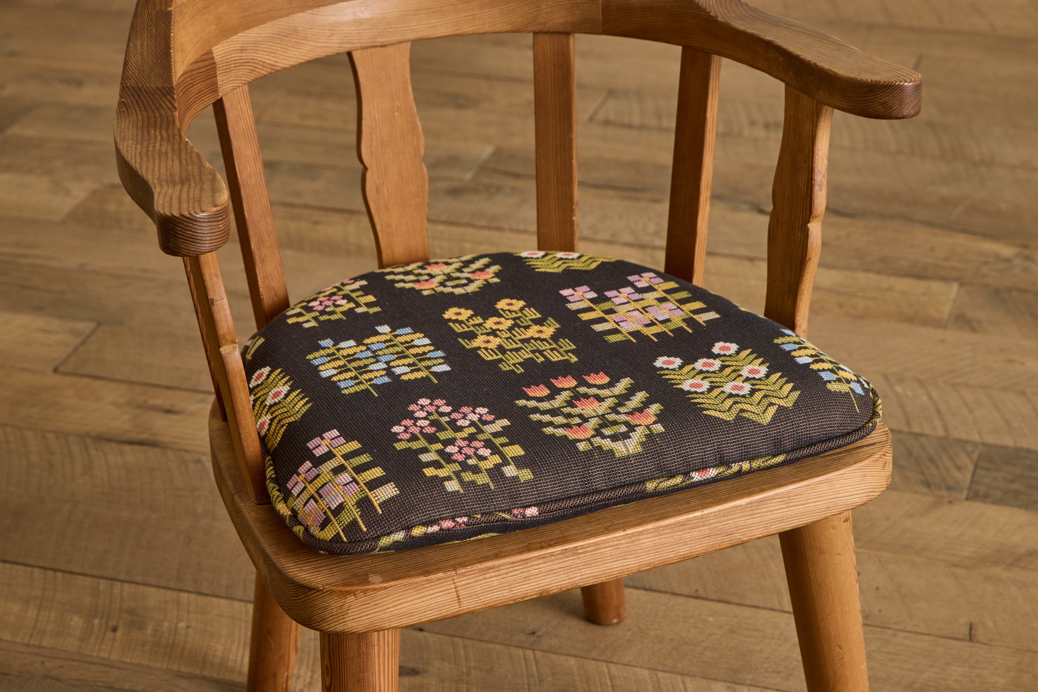 Pair of Krogenas Pine Armchairs