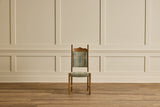 Set of 4 Carved Oak Dining Chairs