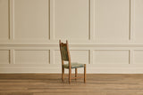 Set of 4 Carved Oak Dining Chairs