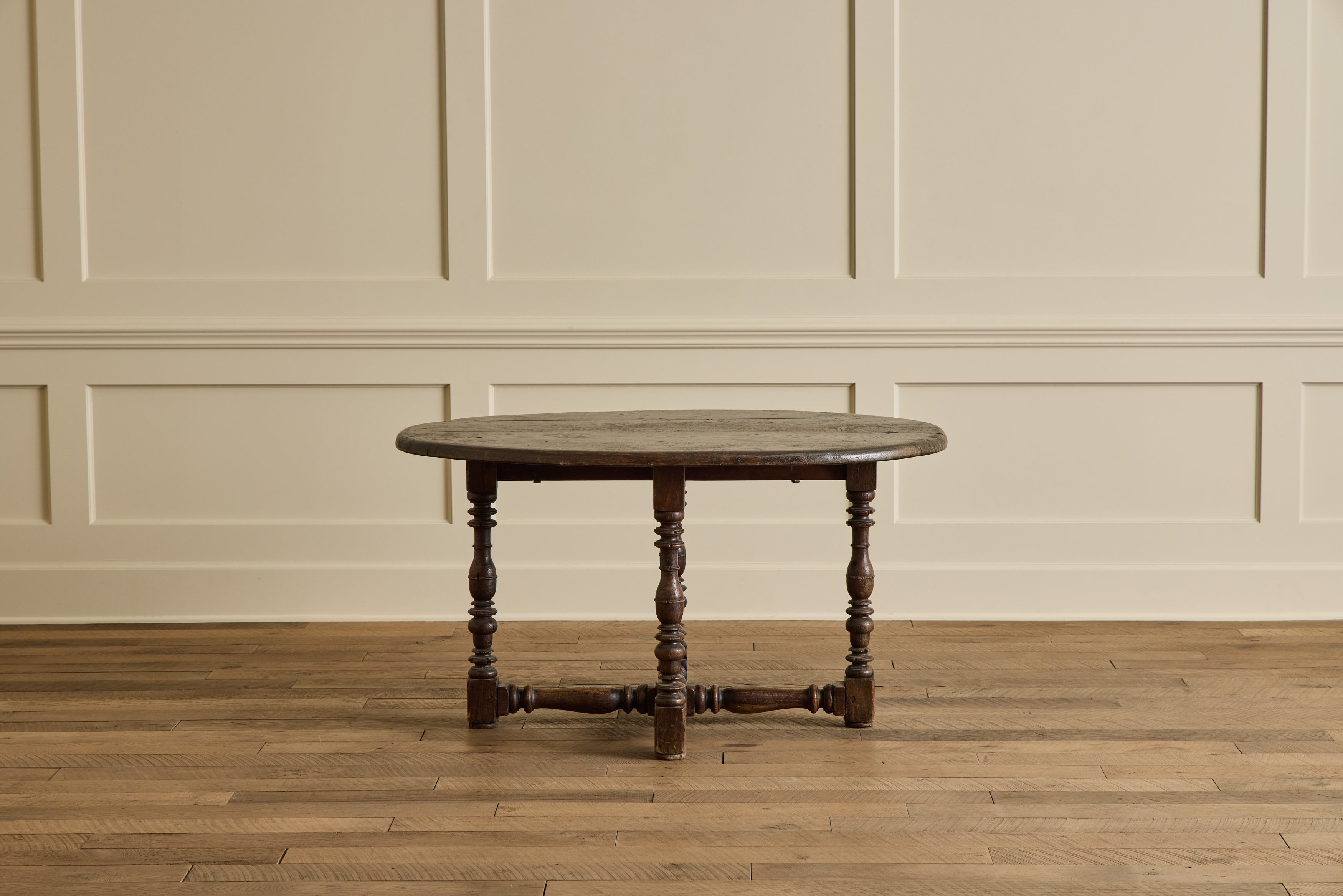 Turned Leg Side Table