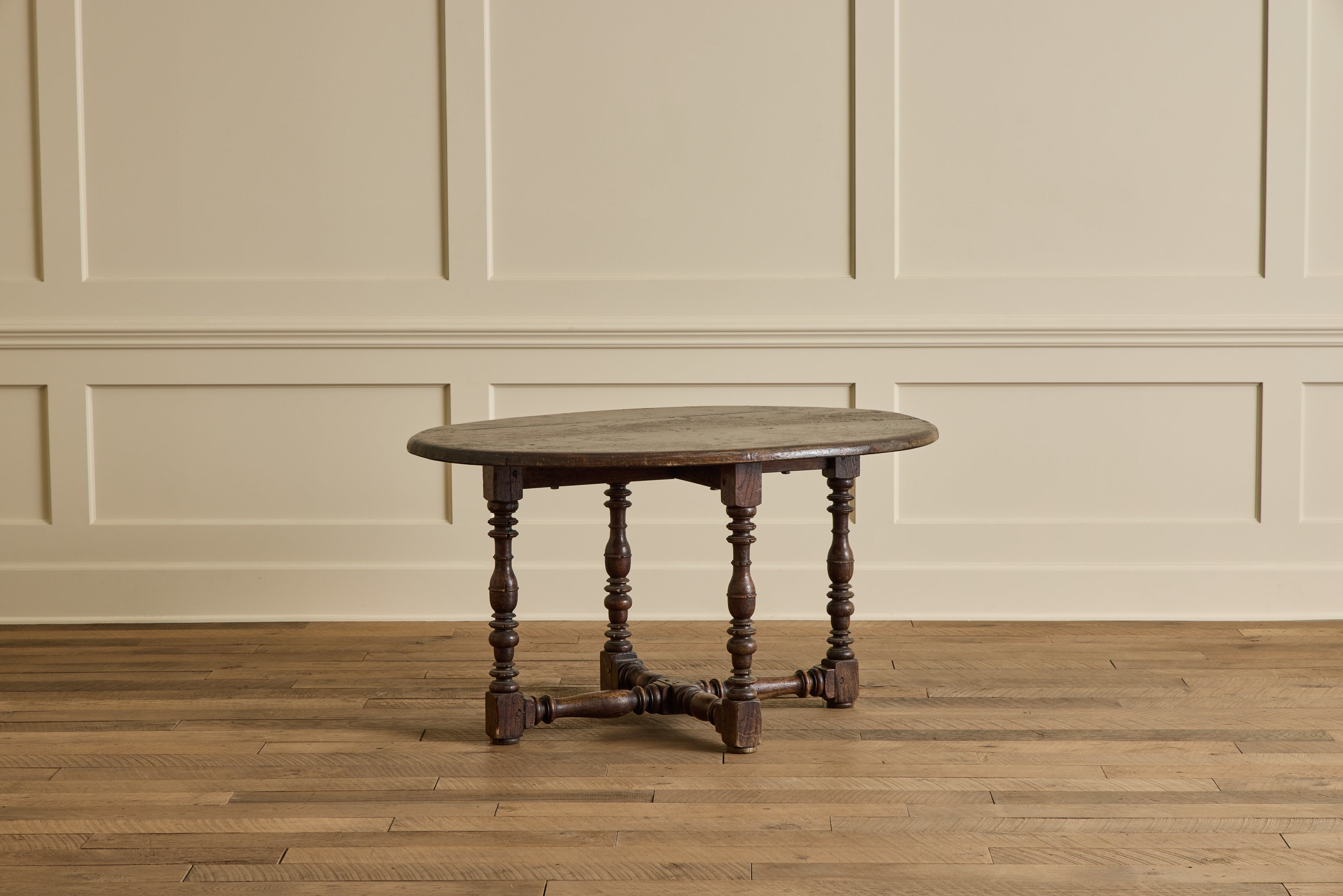 Turned Leg Side Table