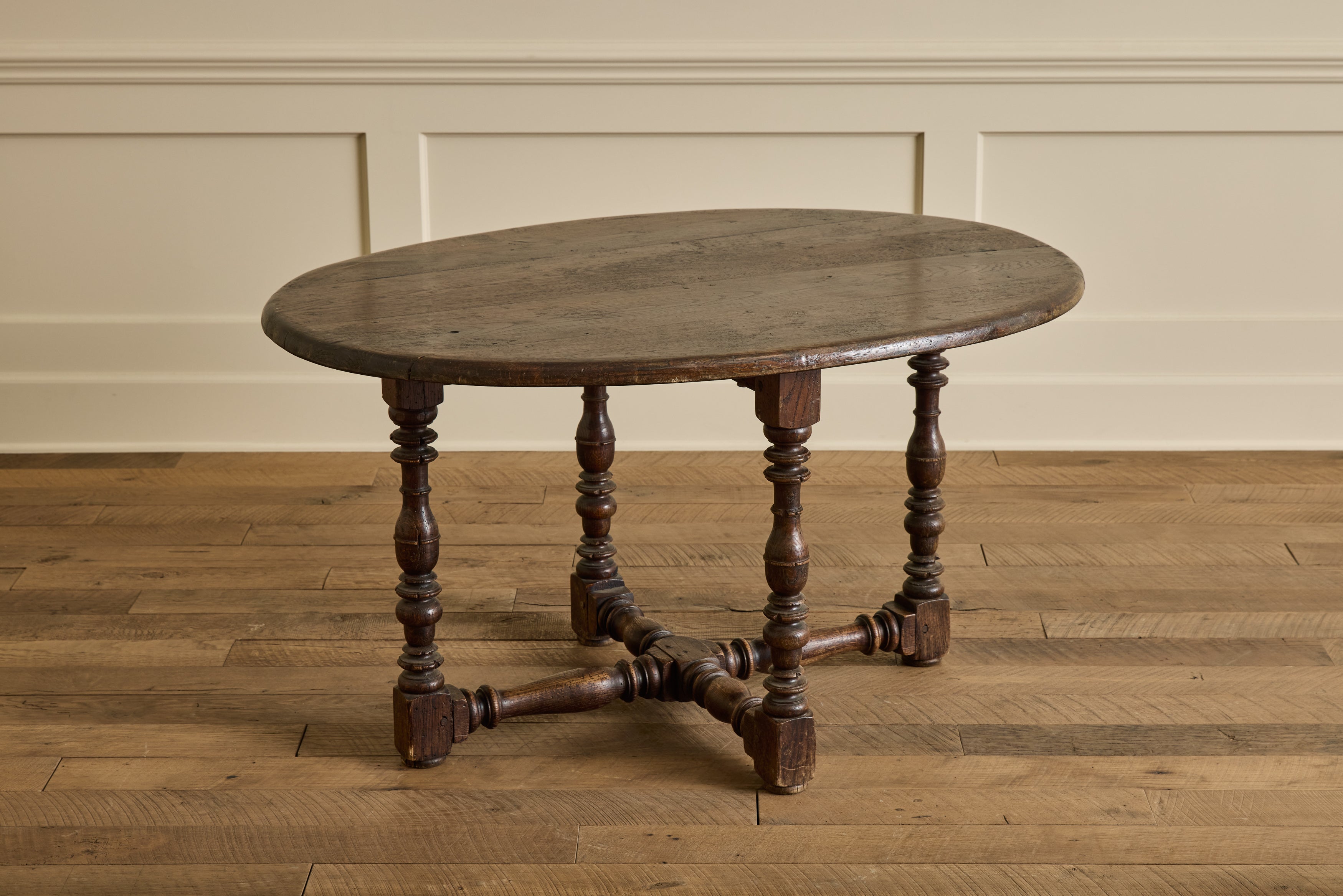 Turned Leg Side Table