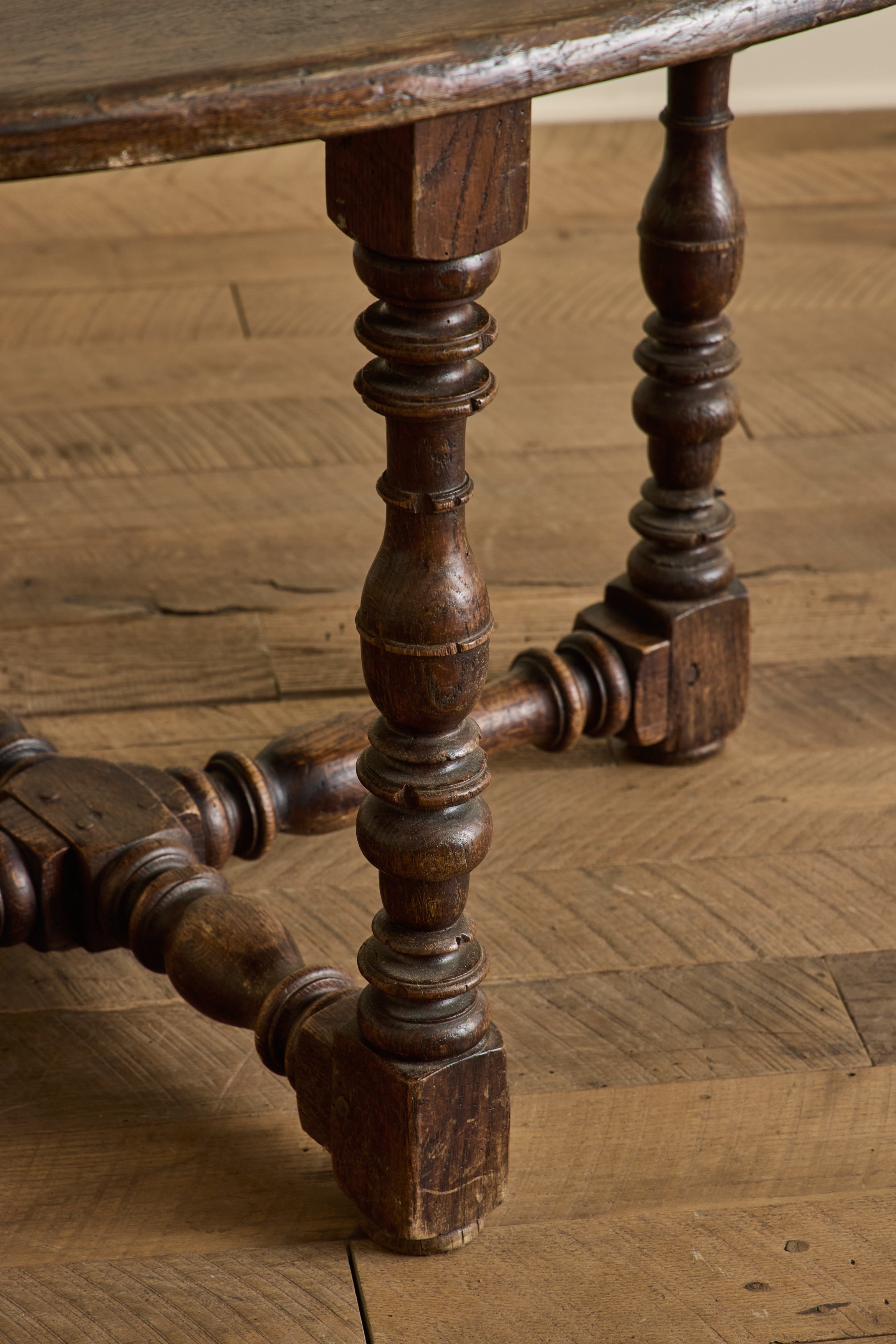 Turned Leg Side Table