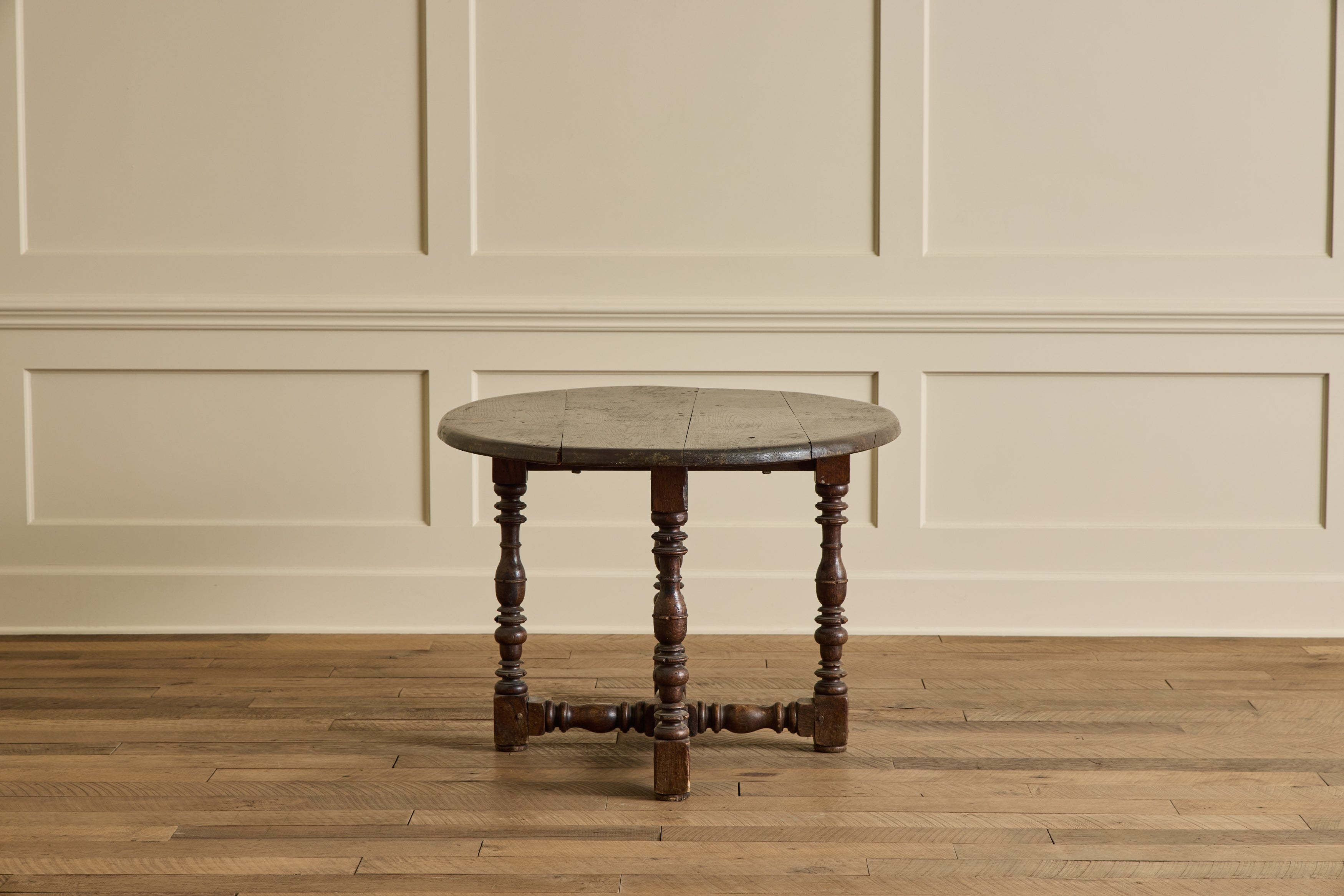 Turned Leg Side Table