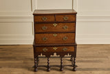 17th Century Oak Highboy