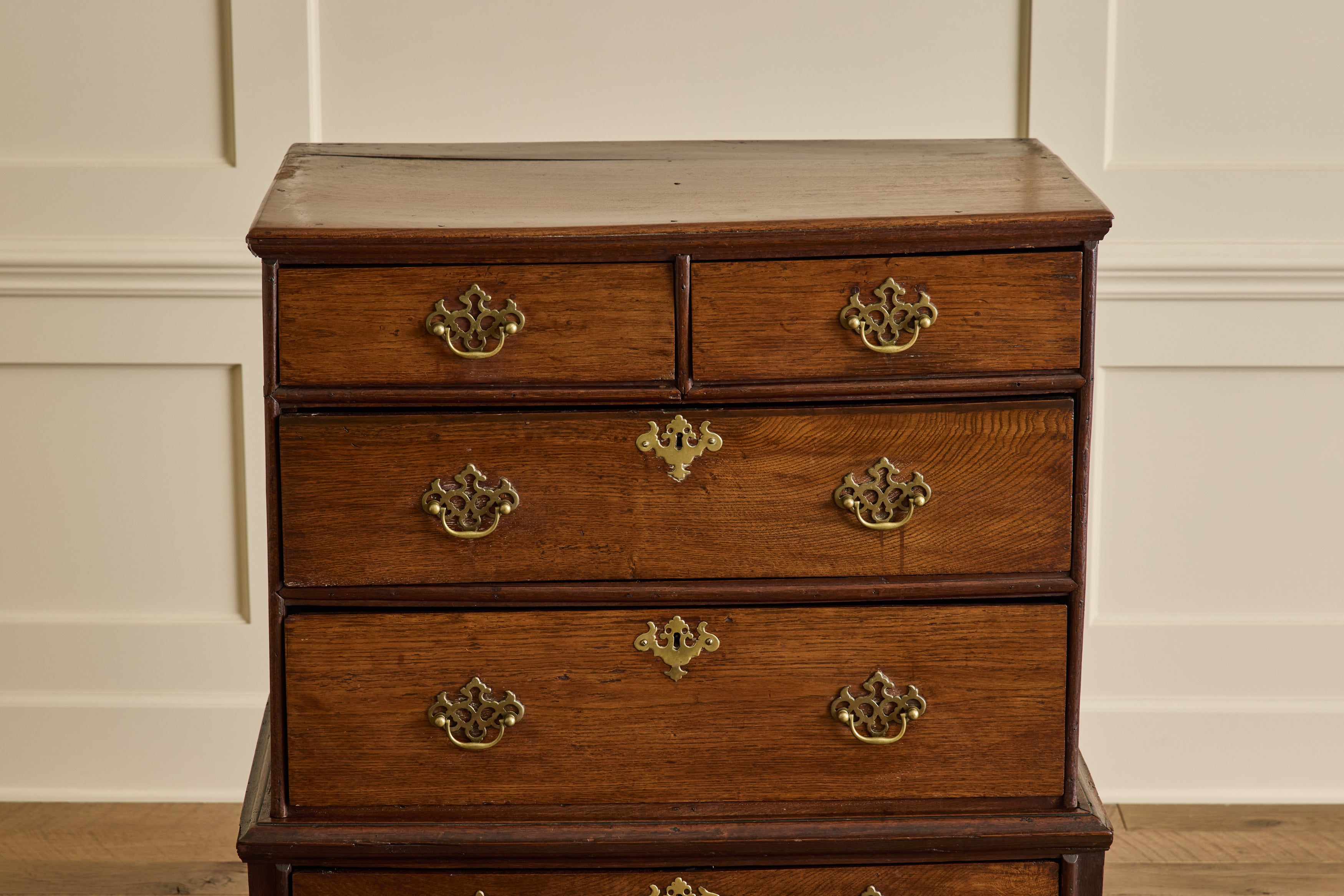 17th Century Oak Highboy