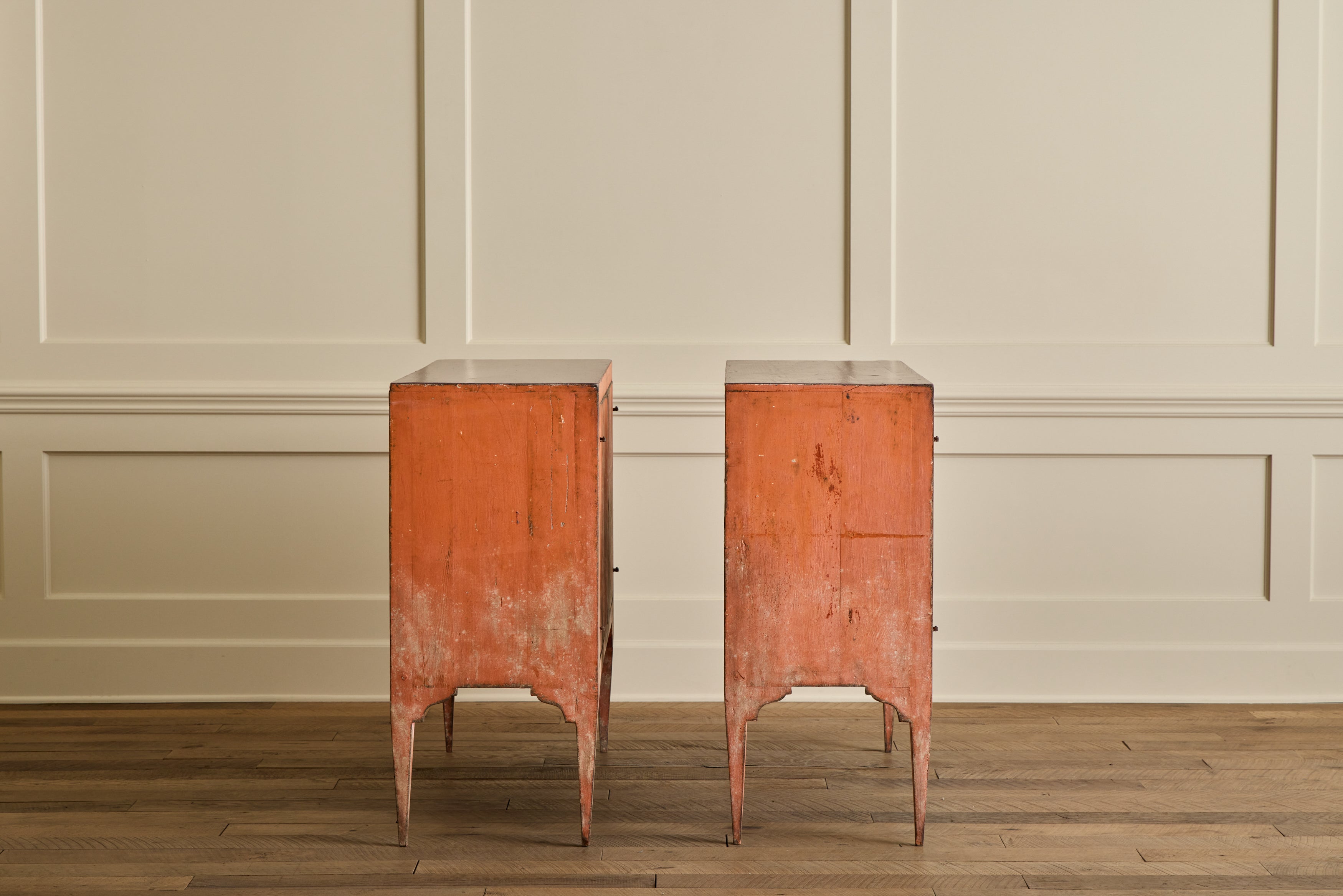 Pair of Italian Painted Cabinets