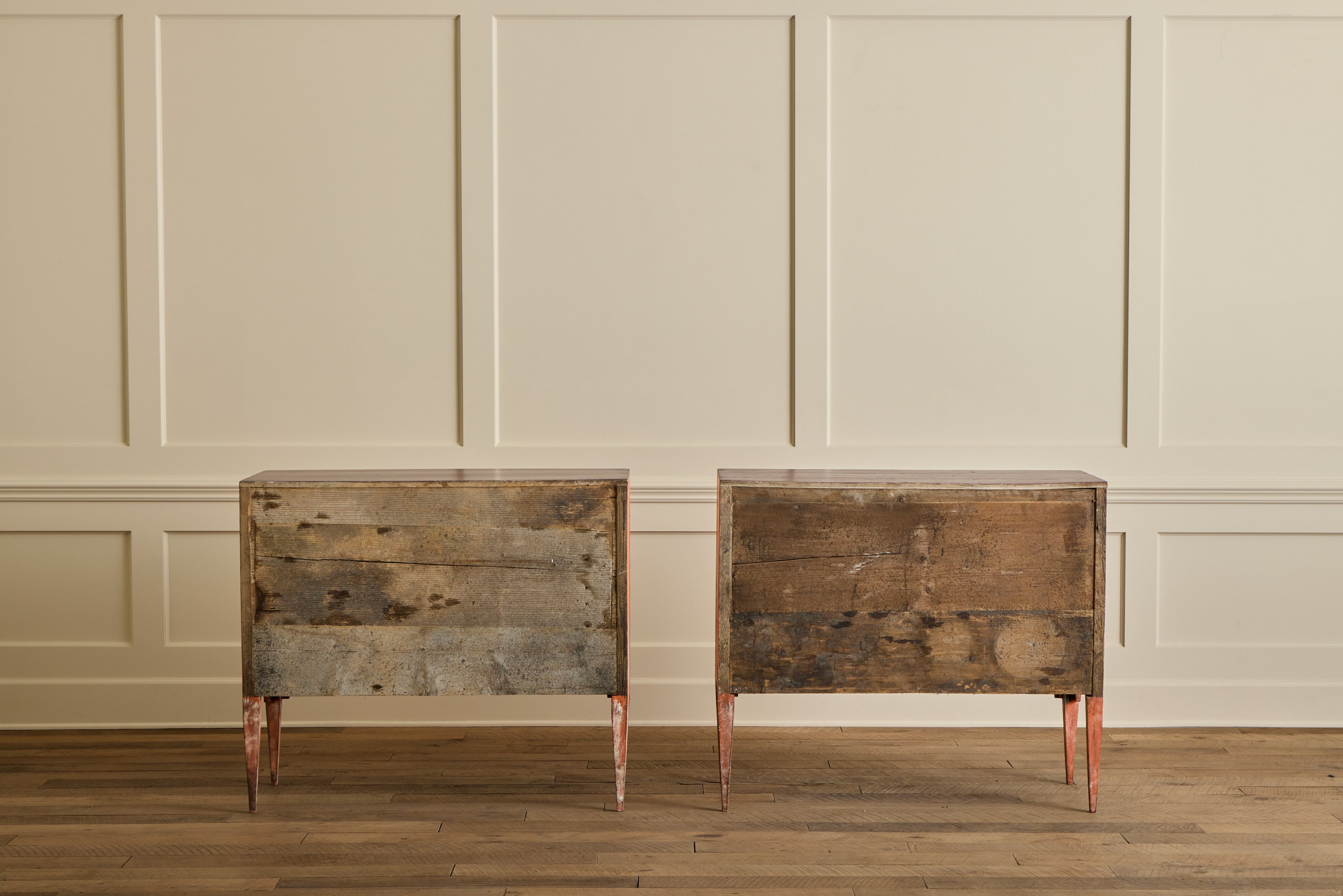 Pair of Italian Painted Cabinets