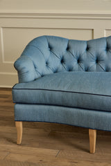 Tufted Camelback Sofa