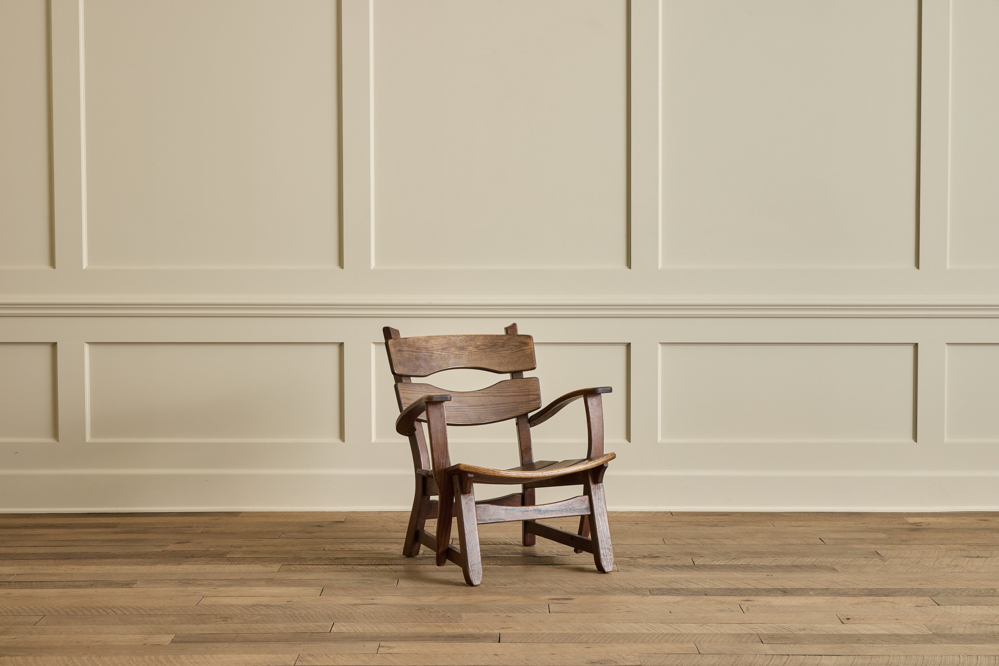 Oak Wood Arm Chair No.2