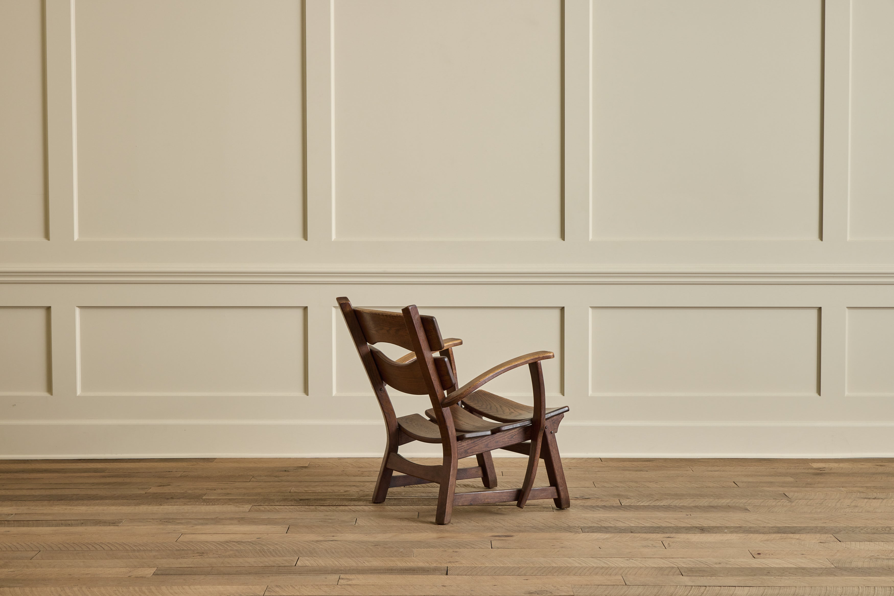 Oak Wood Arm Chair No.2