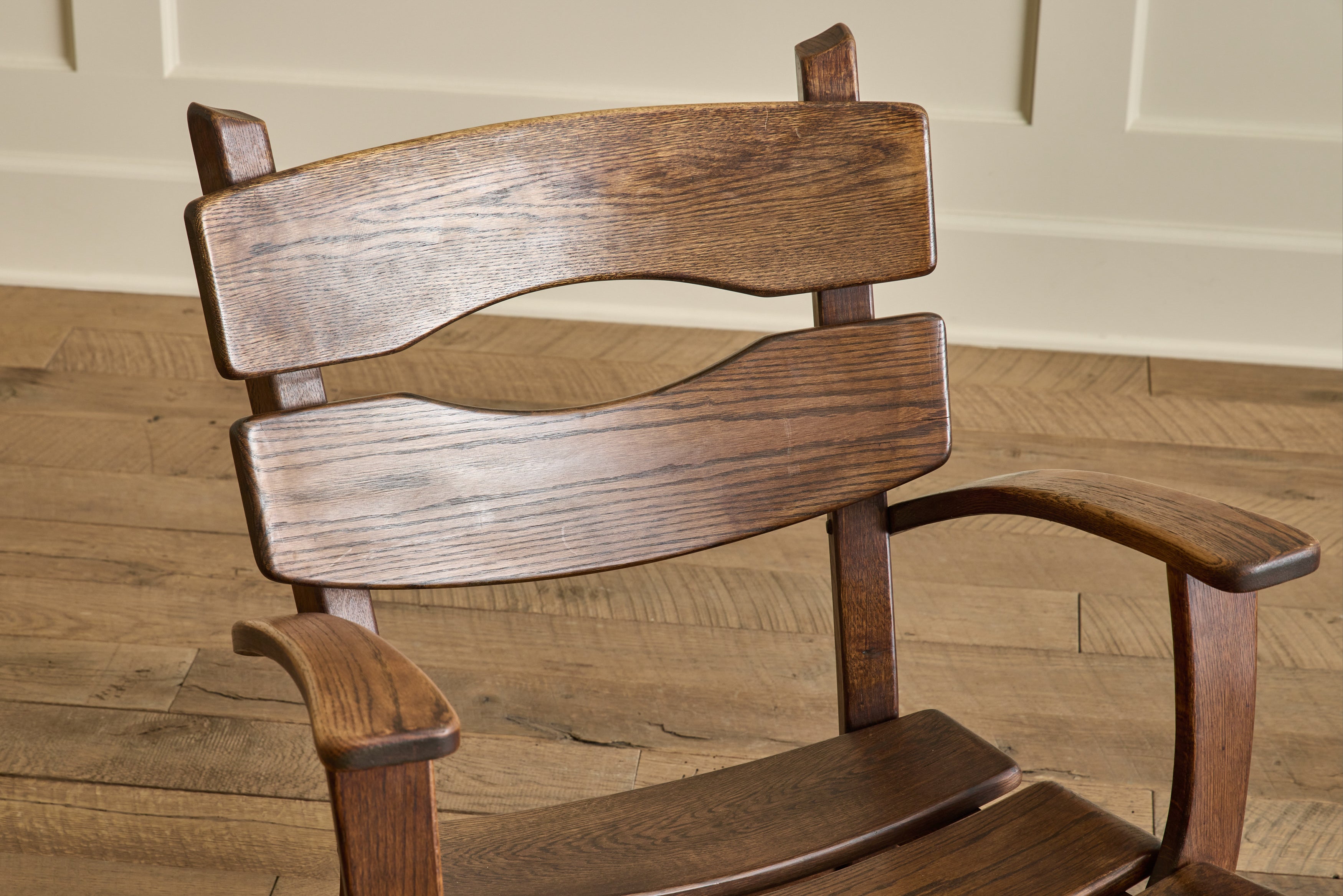 Oak Wood Arm Chair No.2