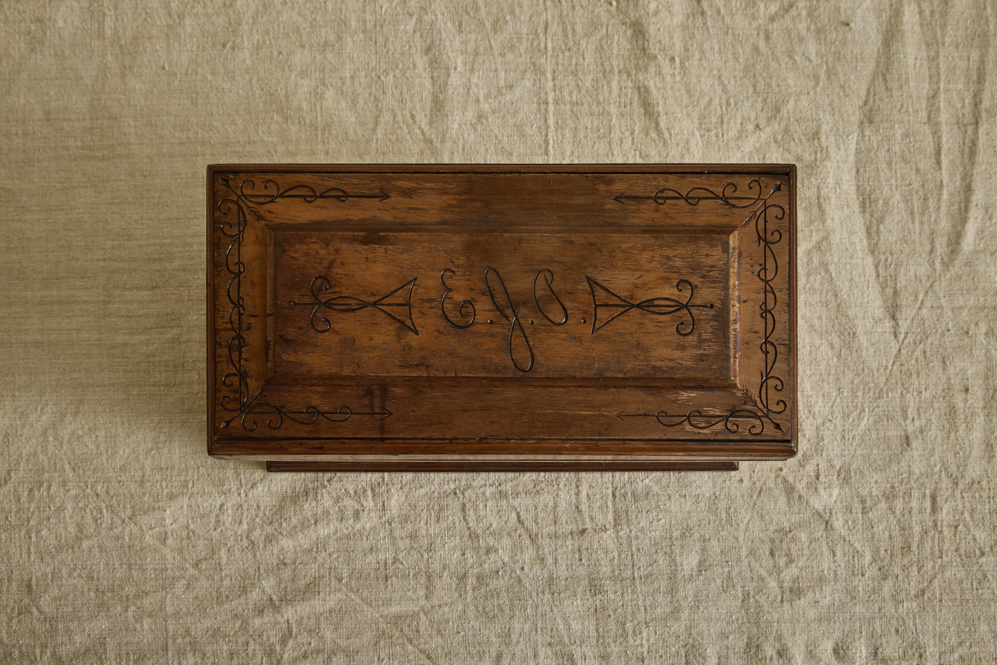 19th Century Sewing Box